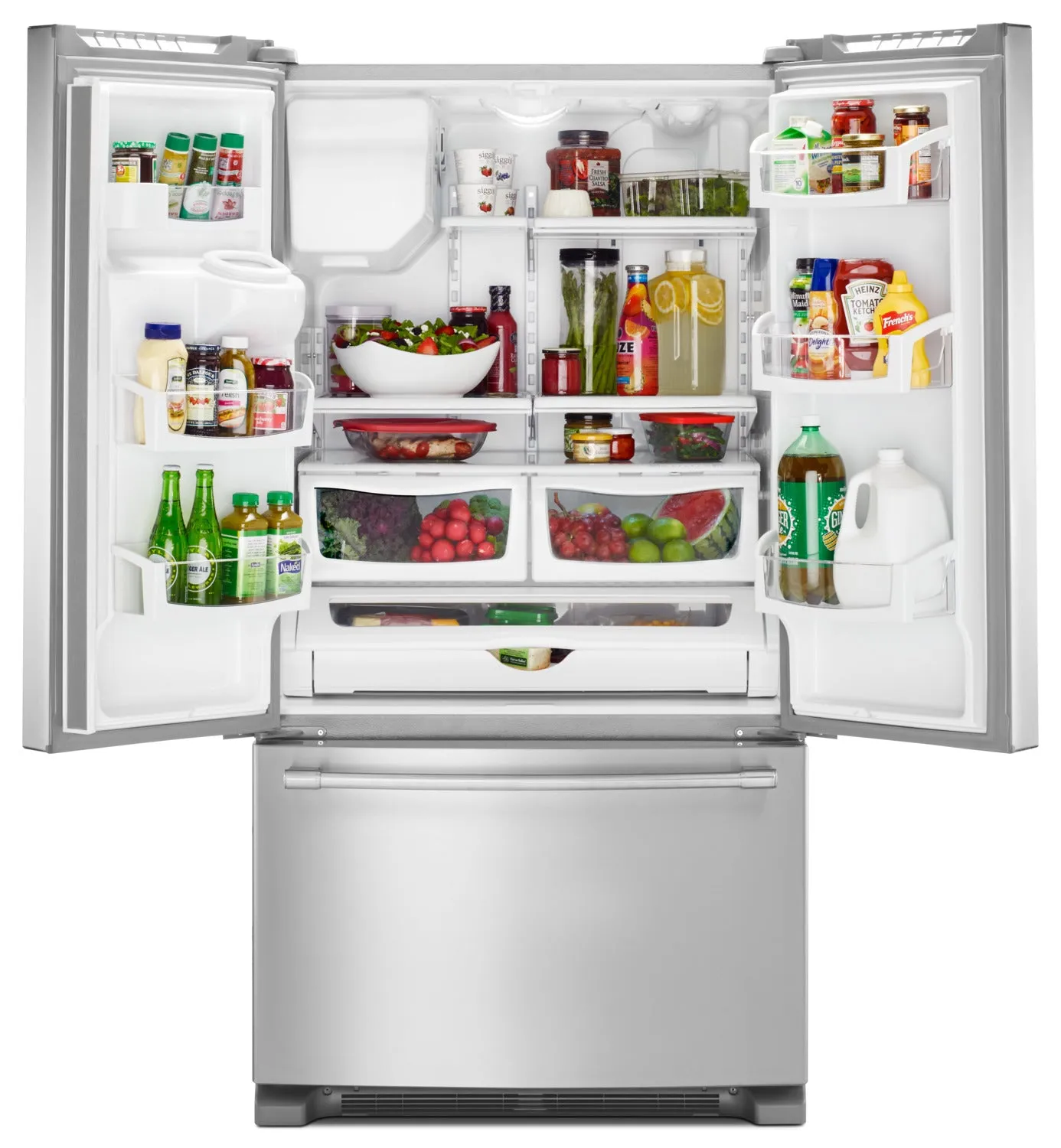 Maytag Stainless Steel French Door Refrigerator (25 Cu. Ft.) - MFI2570FEZ