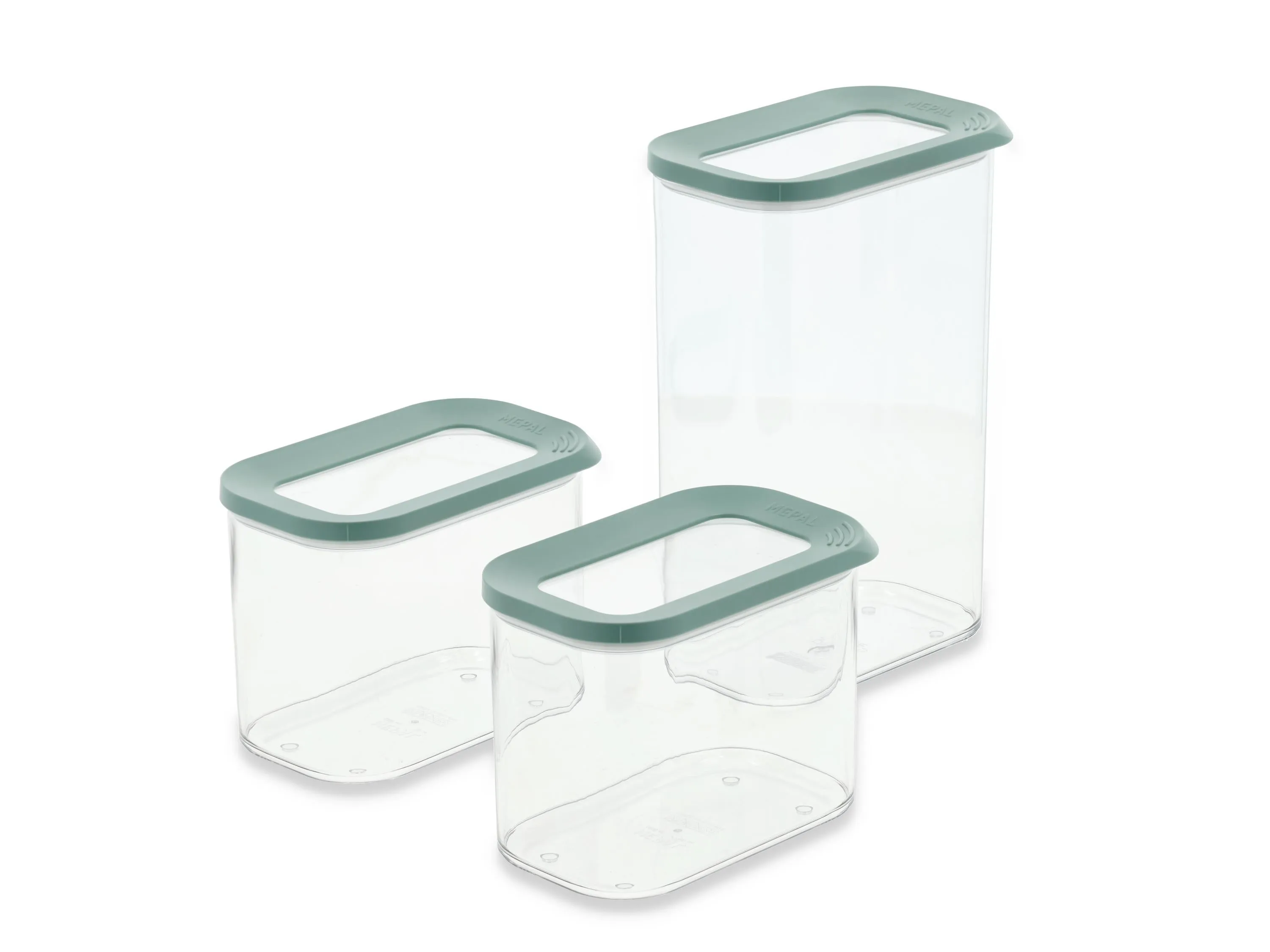 Mepal Modula Storage Box 3 Pcs., Nordic Green
