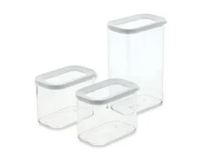 Mepal Modula Storage Box 3 Pcs., Transparent