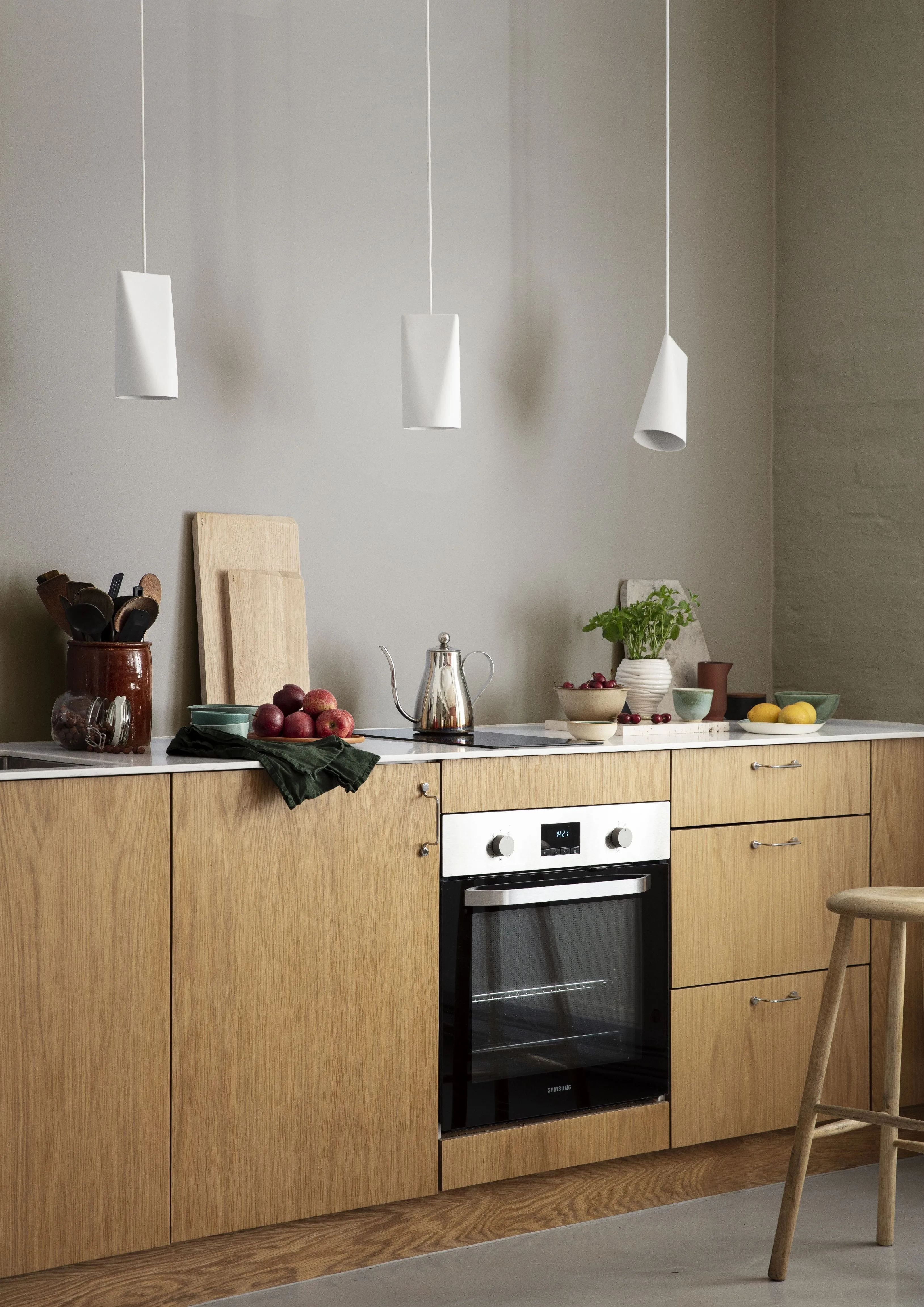Moebe Ceramic Pendant Lamp 11 Cm, White