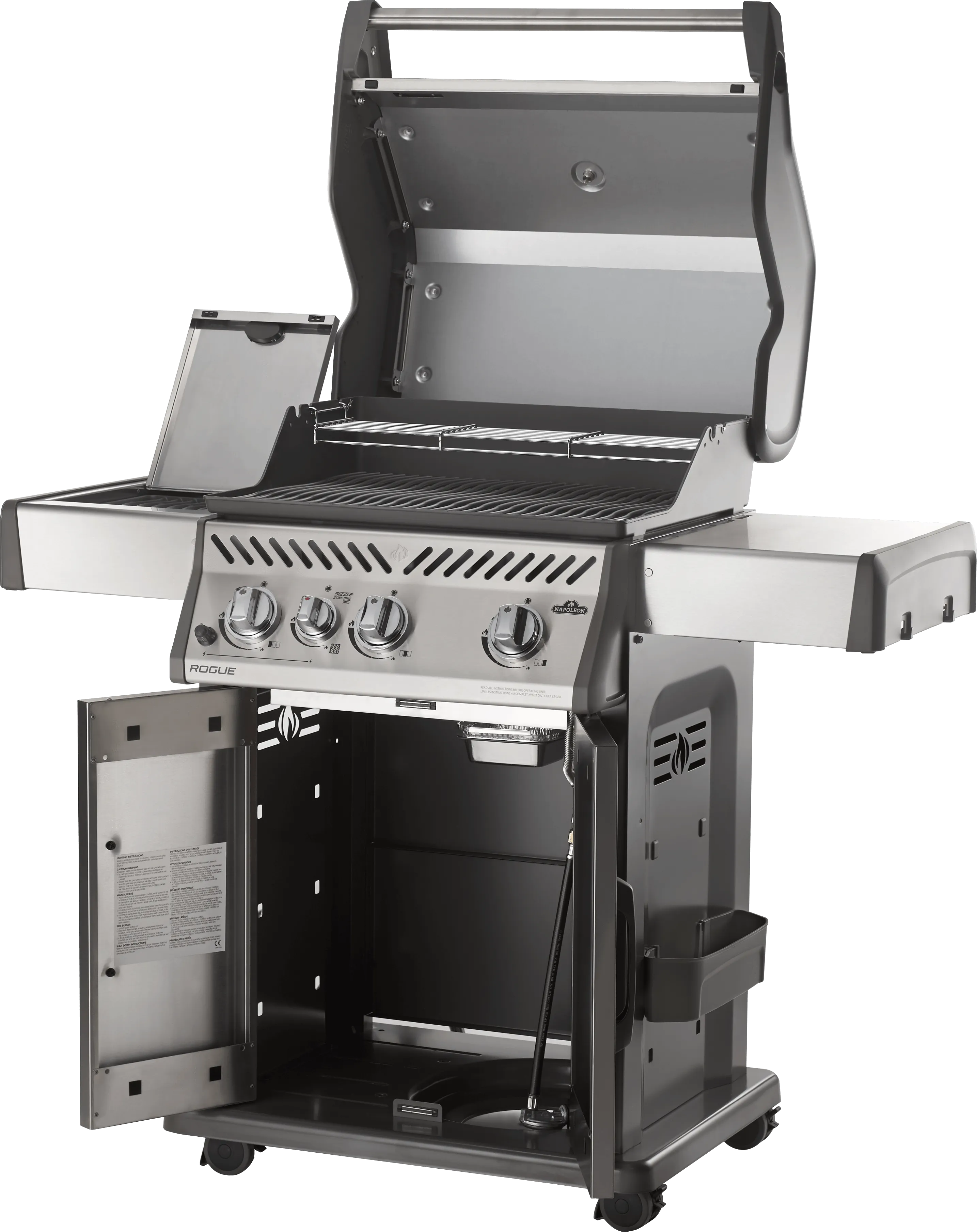 Napoleon Rogue 425 SIB Stainless Steel Propane Gas Grill Barbecue - R425SIBPSS