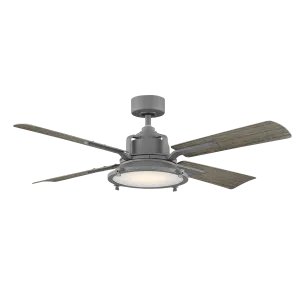 Nautilus Indoor/Outdoor 4-Blade 56" Smart Ceiling Fan with LED Light Kit and Remote Control
