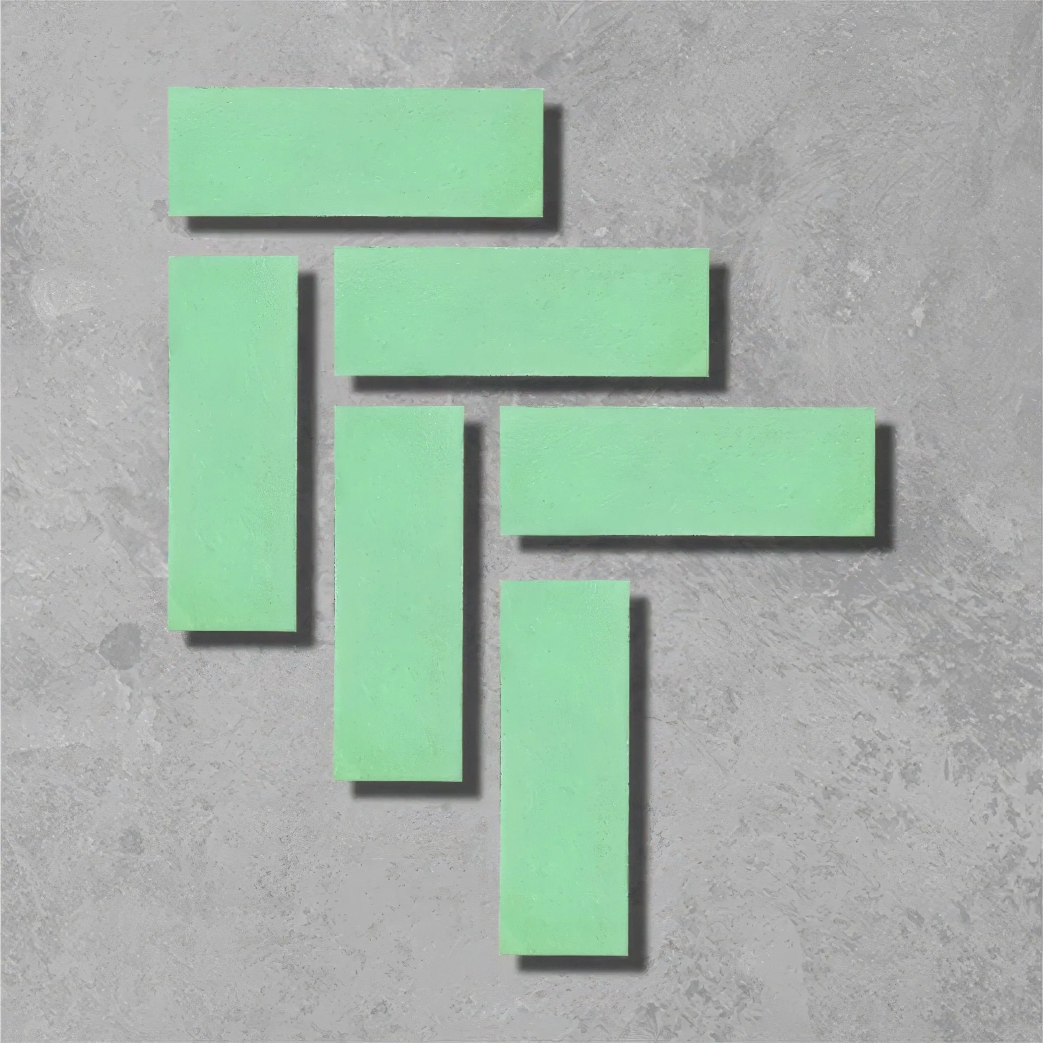 Pistachio Herringbone Tile