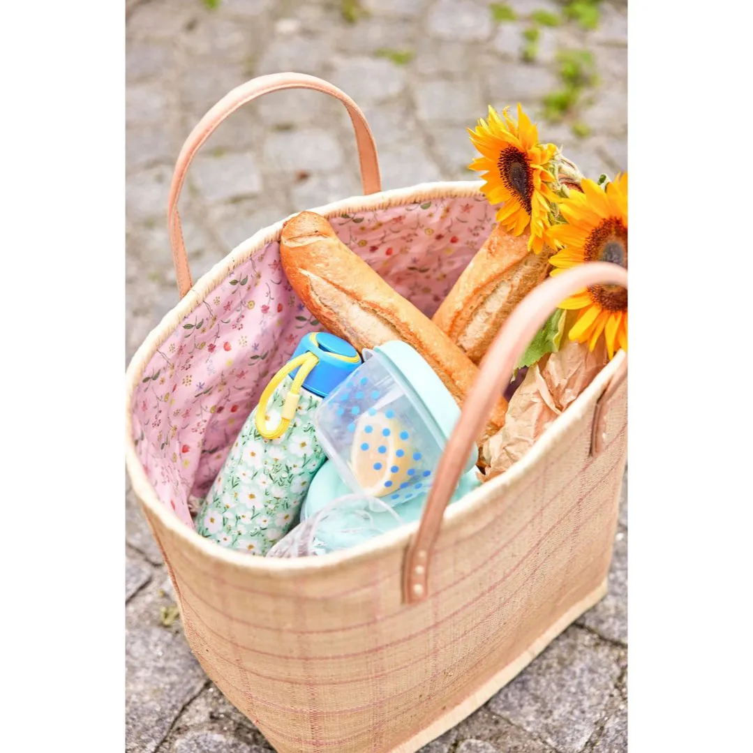 Rice DK Stainless Steel Drinking Bottle with Summer Bloom Print - 12h Hot/24h Cold - 500 ml