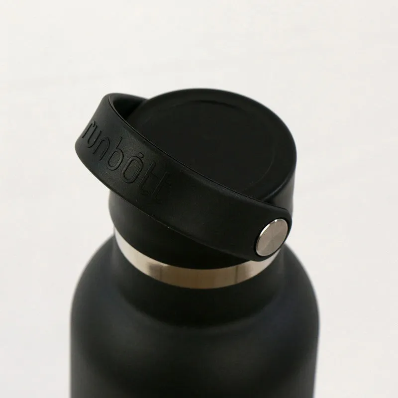 Runbott Thermal Bottle Sport C.Stand. 600 ml-7x7x25 Plain Black