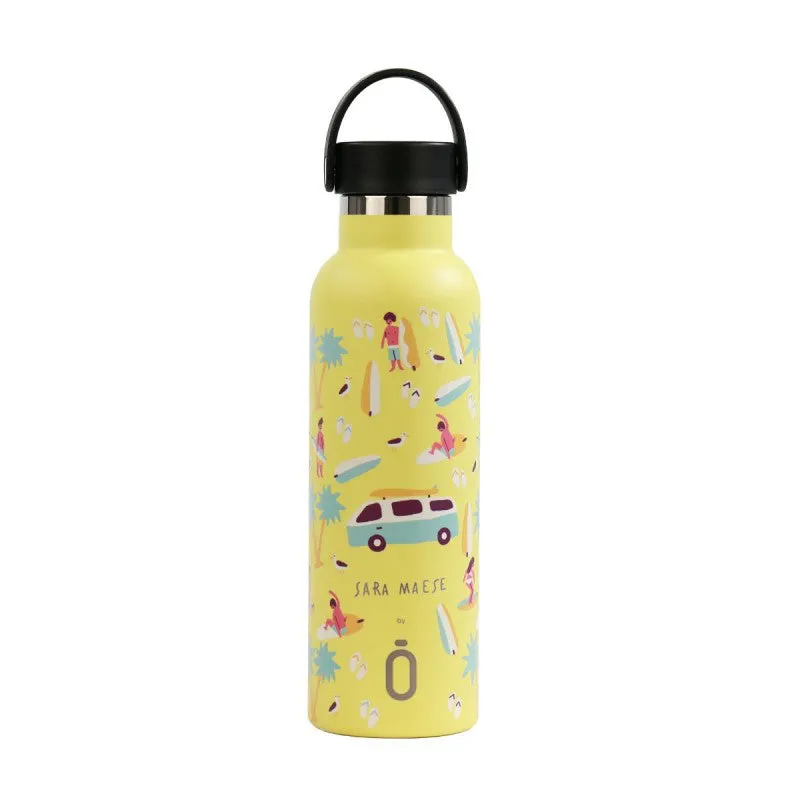 Runbott Thermal Bottle Sport C.Stand. 600 ml-7x7x25 Sara Maese Surf