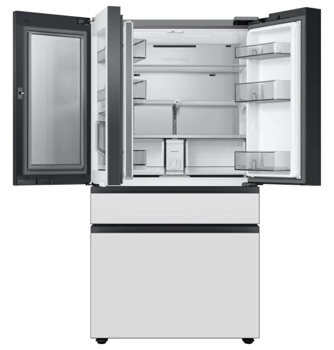 Samsung BESPOKE 36" 4-Door Counter-Depth Refrigerator with Autofill Pitcher (Without Panels) (22.8 cu.ft.) - RF23BB8600APAA