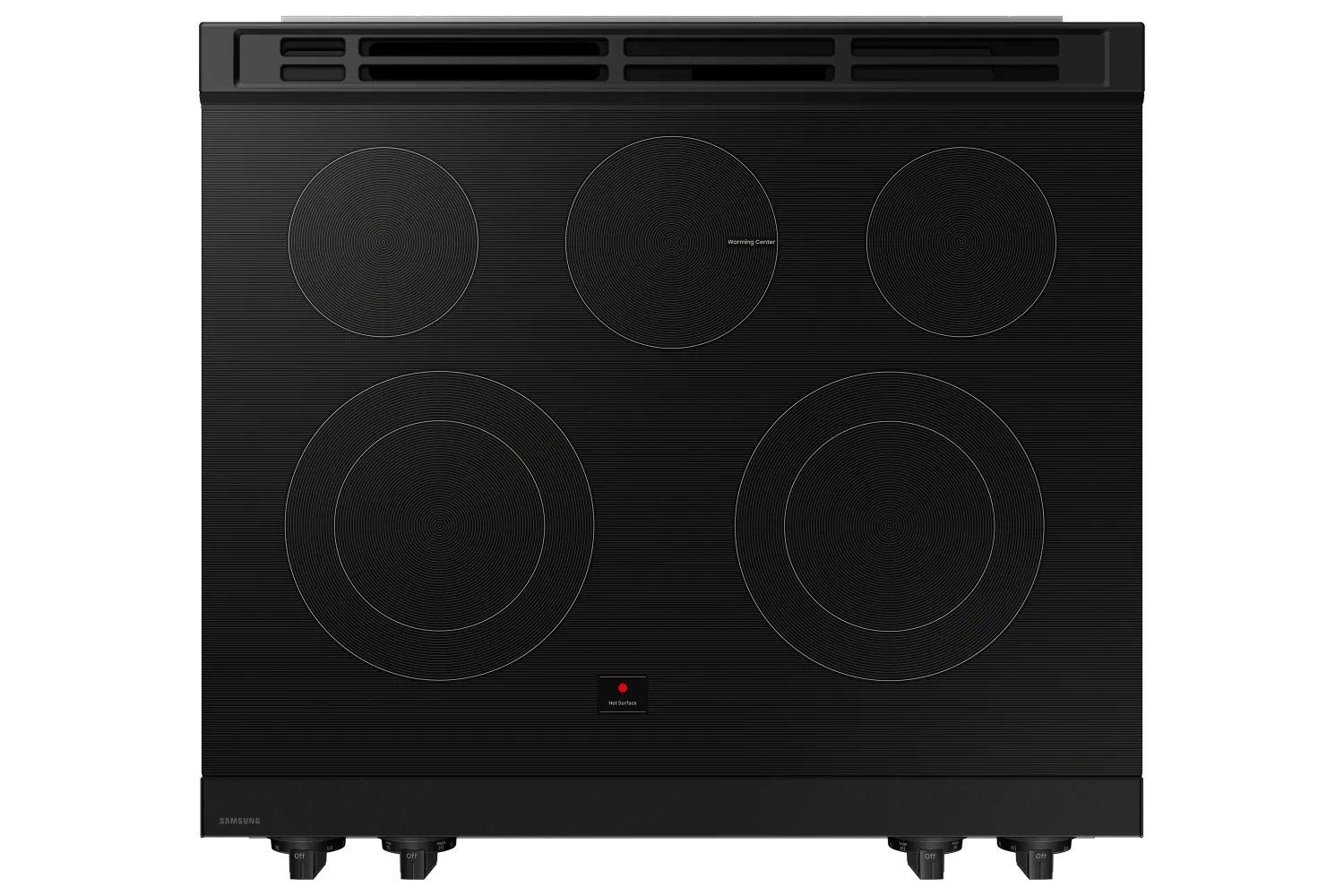 Samsung BESPOKE Stainless Steel 30" Thermal Slide In Electric Range (6.3cu.ft.) - NSE6DG8100SRAC