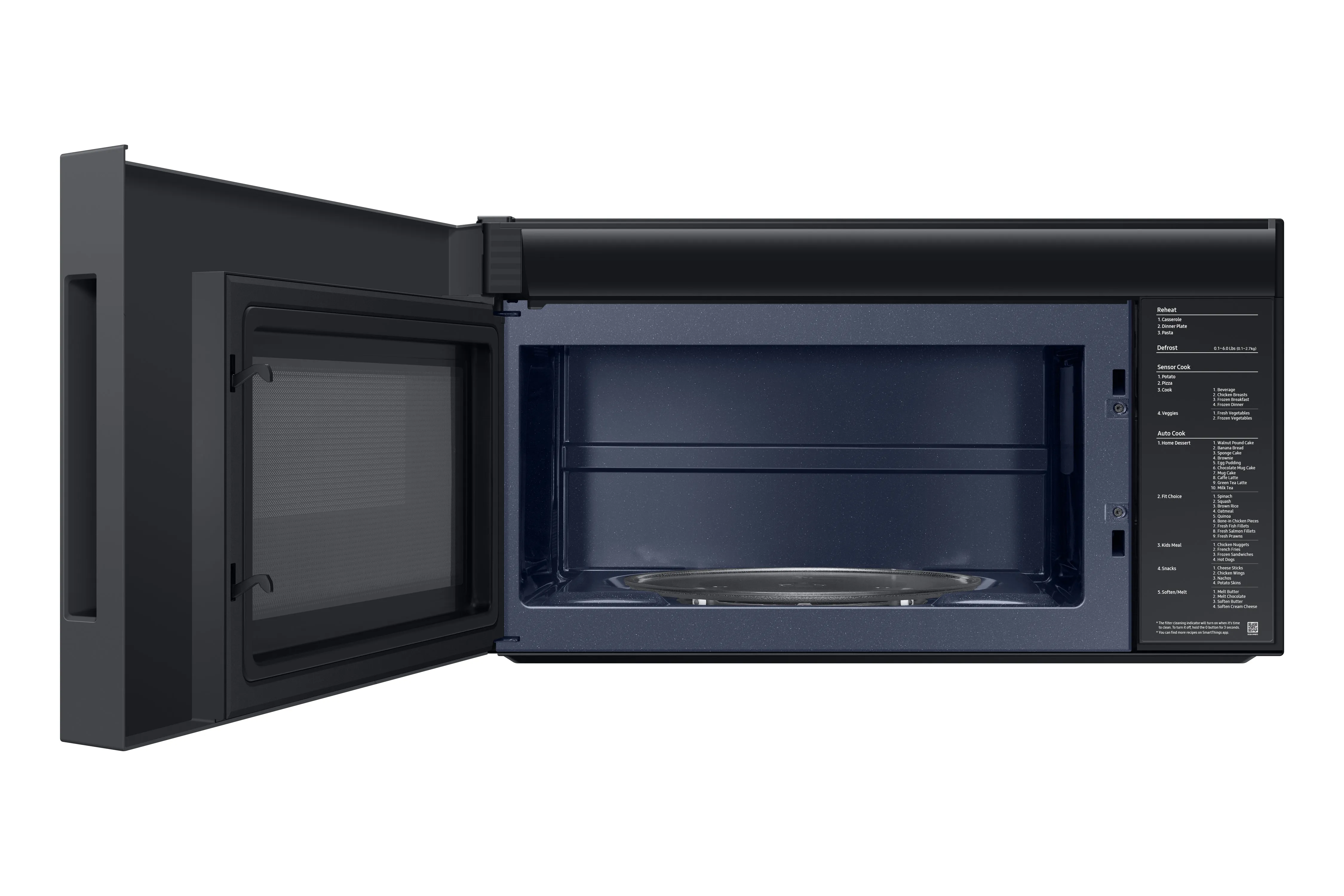Samsung BESPOKE Stainless Steel Over the Range Microwave with 400 CFM (2.1cu.ft.) - ME21DG6500SRAC