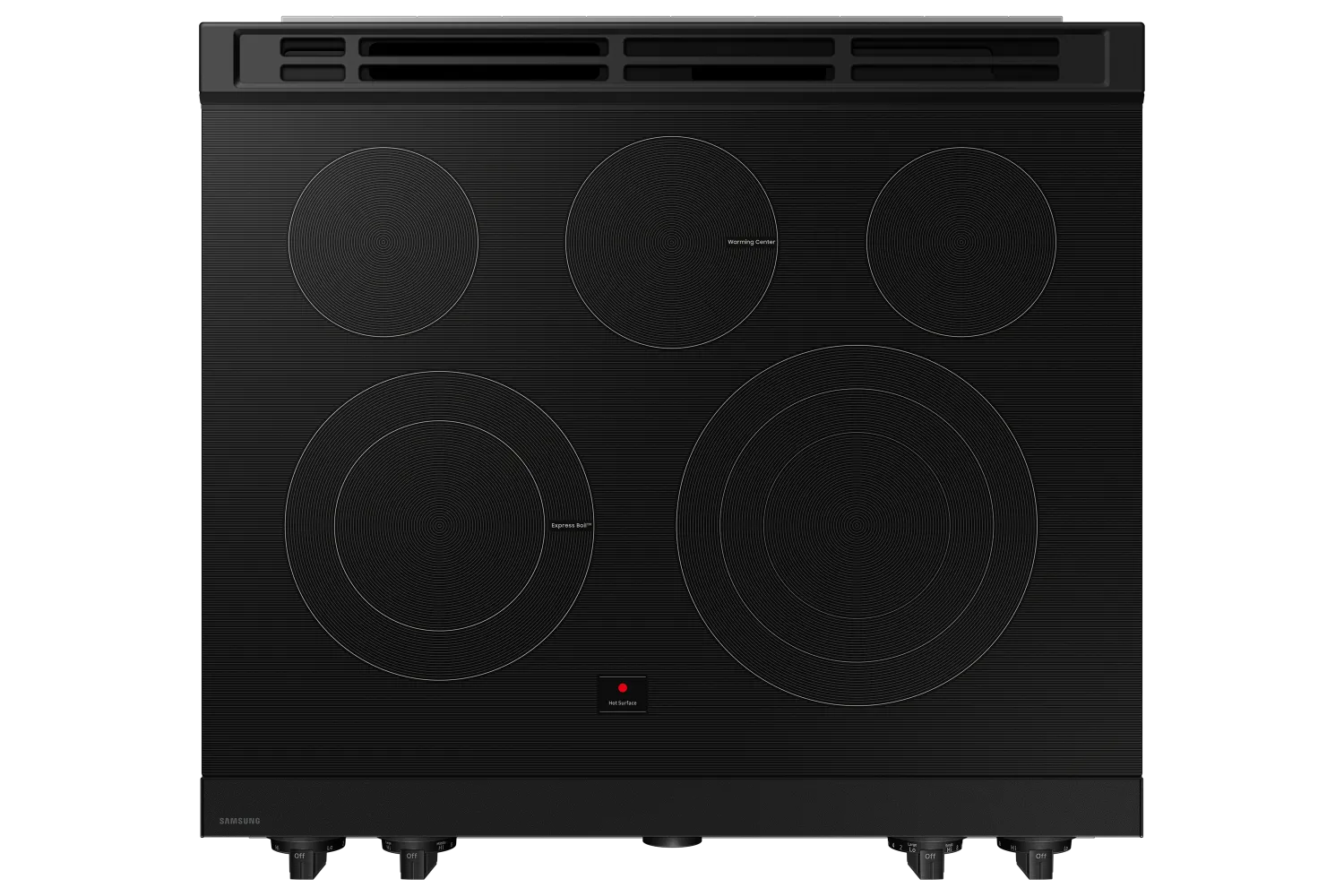 Samsung BESPOKE White Glass 30" True Convection Slide In Range with Oven Camera (6.3cu.ft.) - NSE6DB870012AC