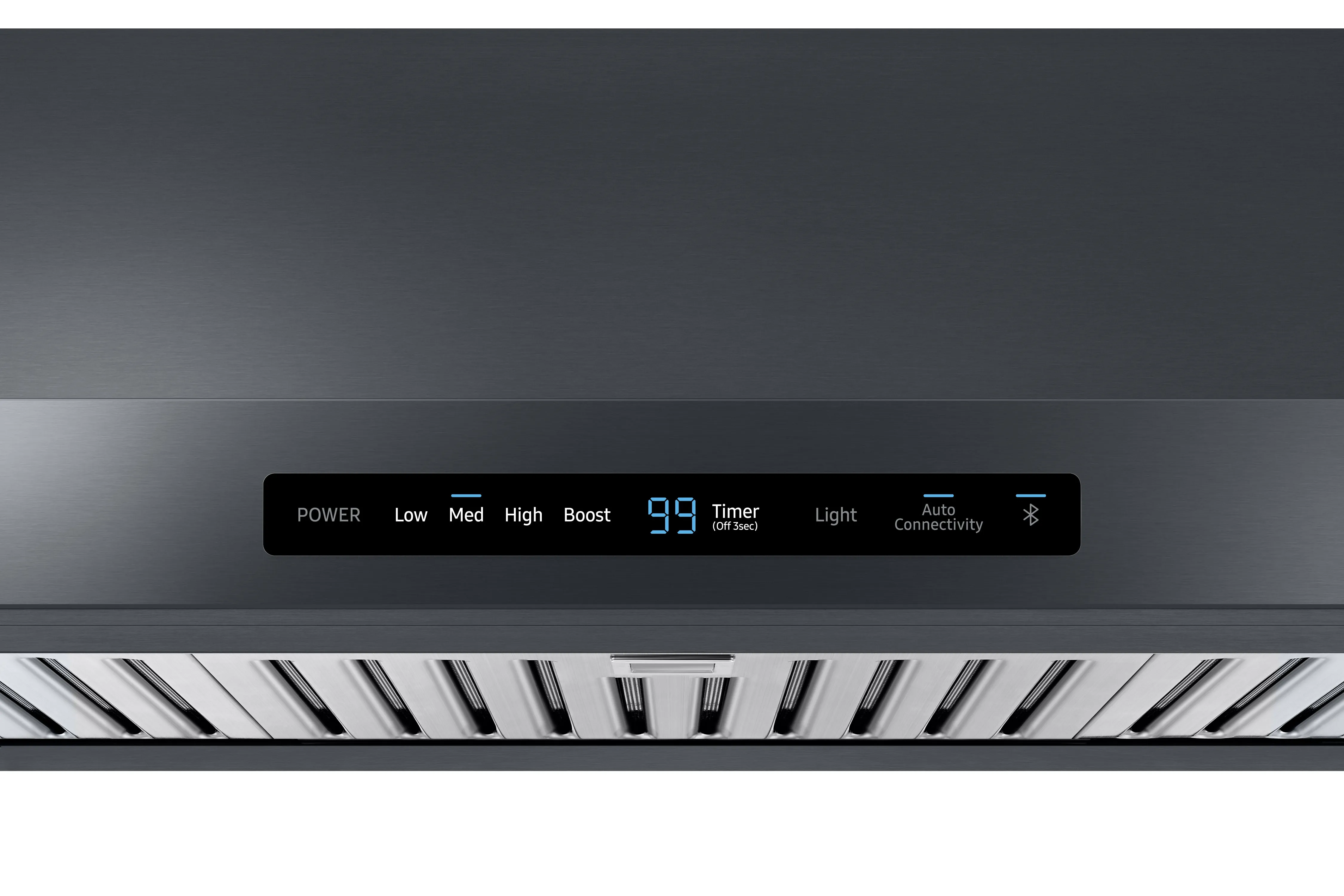 Samsung Black Stainless Steel 36" 600 CFM Under Cabinet Hood - NK36N7000UG/AA