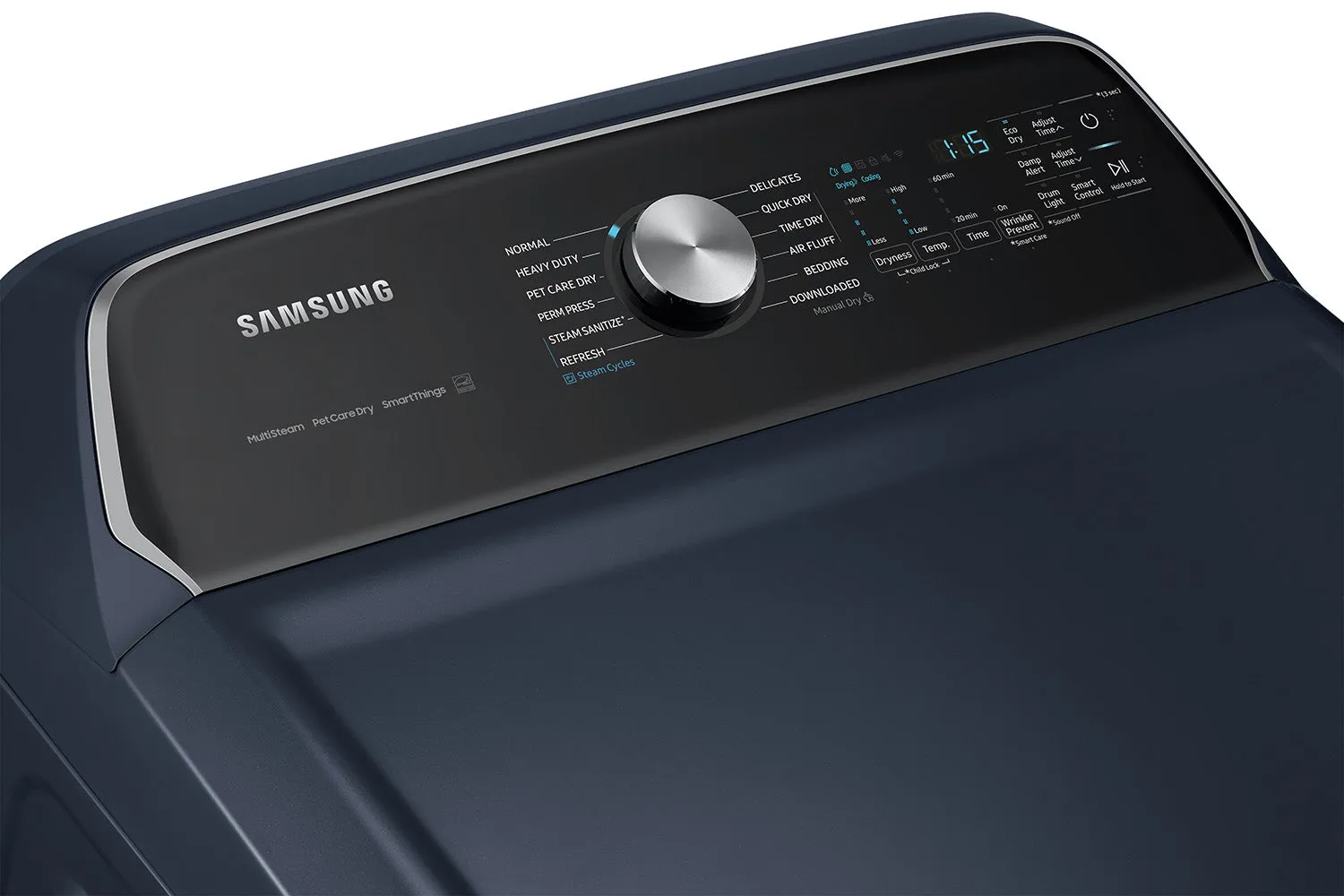 Samsung Navy Smart Dryer with Pet Care (7.4cu.ft) - DVE54CG7155DAC