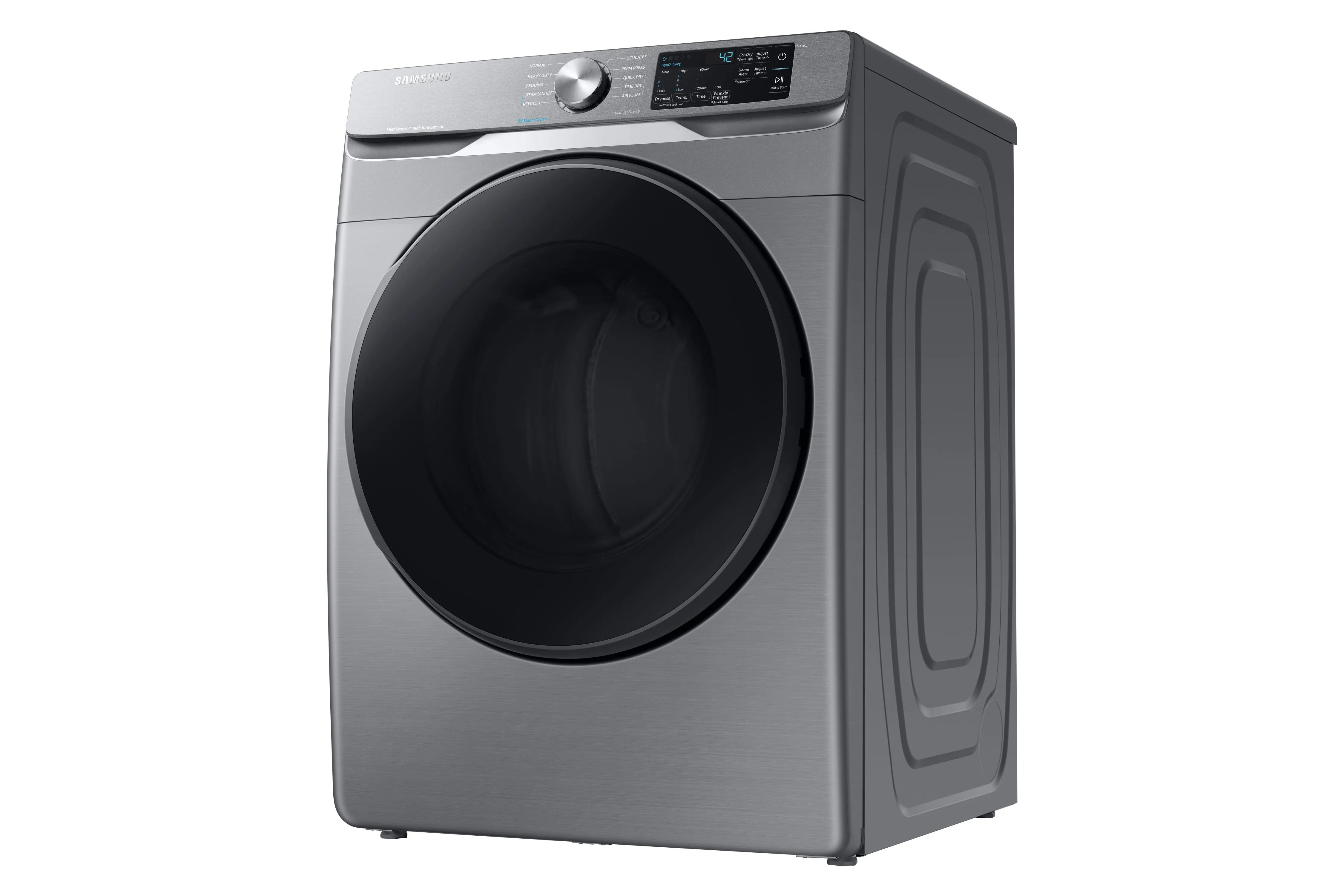 Samsung Stainless Platinum Steam Front Load Gas Dryer (7.5 Cu. Ft.) - DVG45T6100P/AC