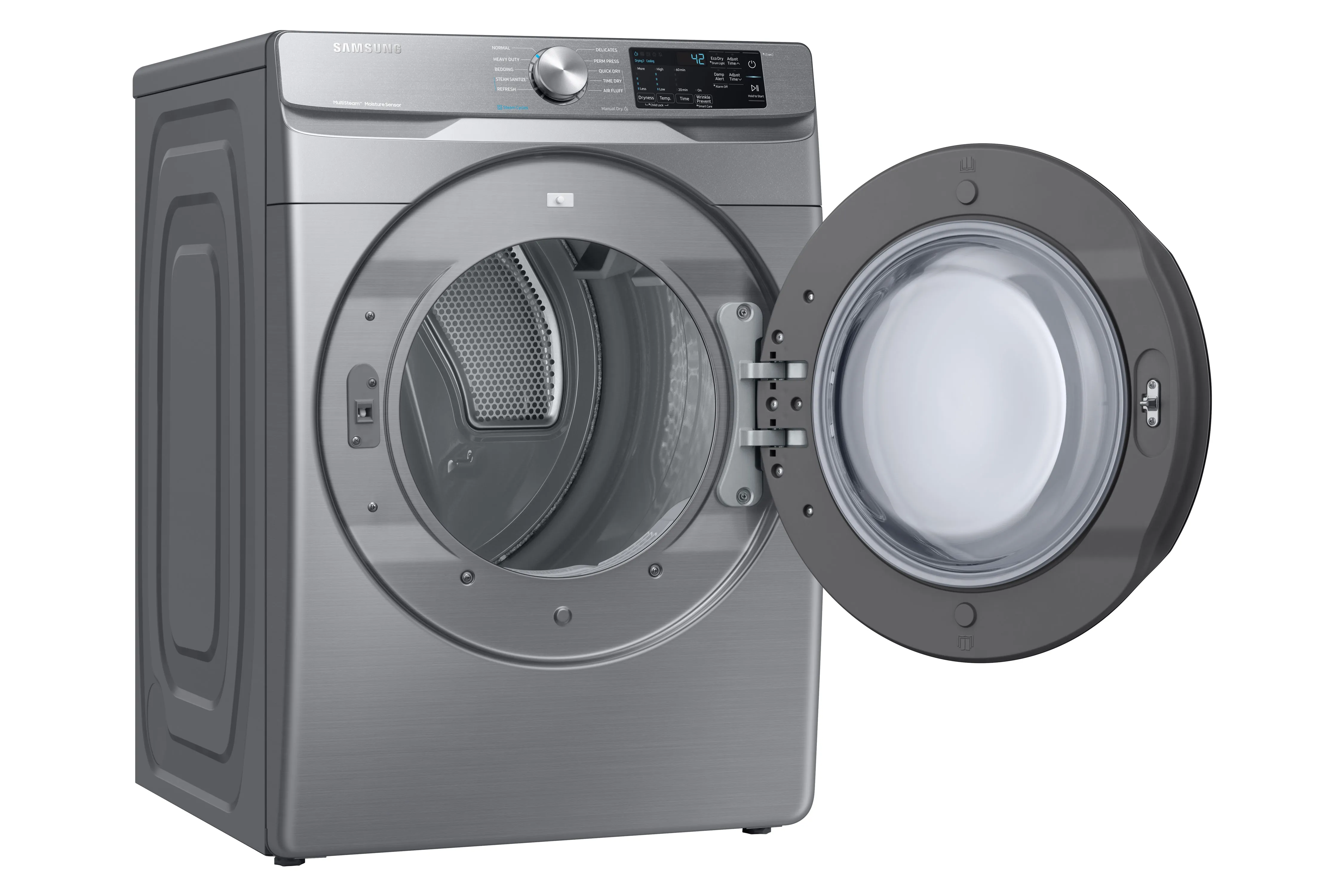 Samsung Stainless Platinum Steam Front Load Gas Dryer (7.5 Cu. Ft.) - DVG45T6100P/AC