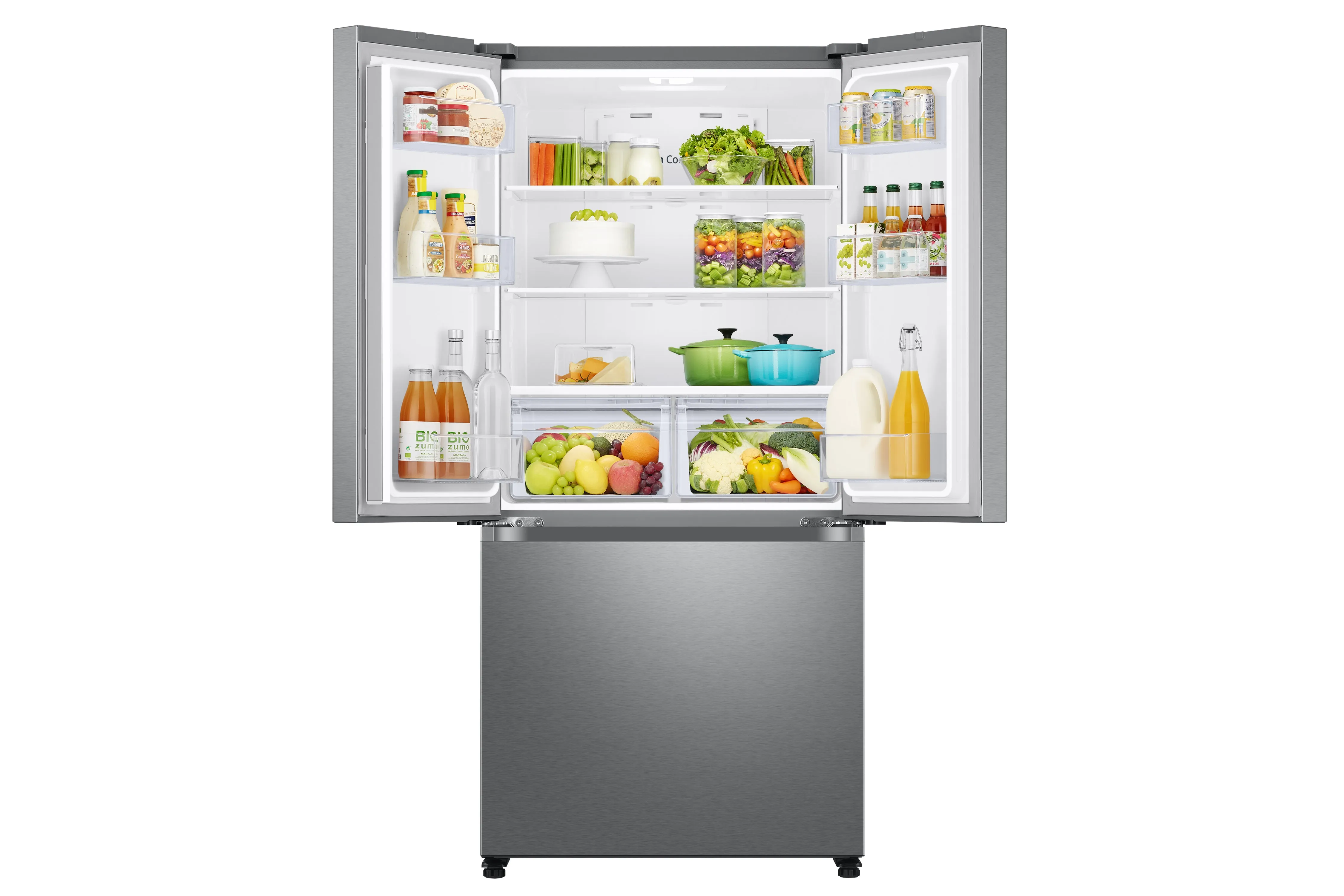 Samsung Stainless Steel 33" Counter Depth French Door Refrigerator (17.5 Cu.Ft) - RF18A5101SR/AA