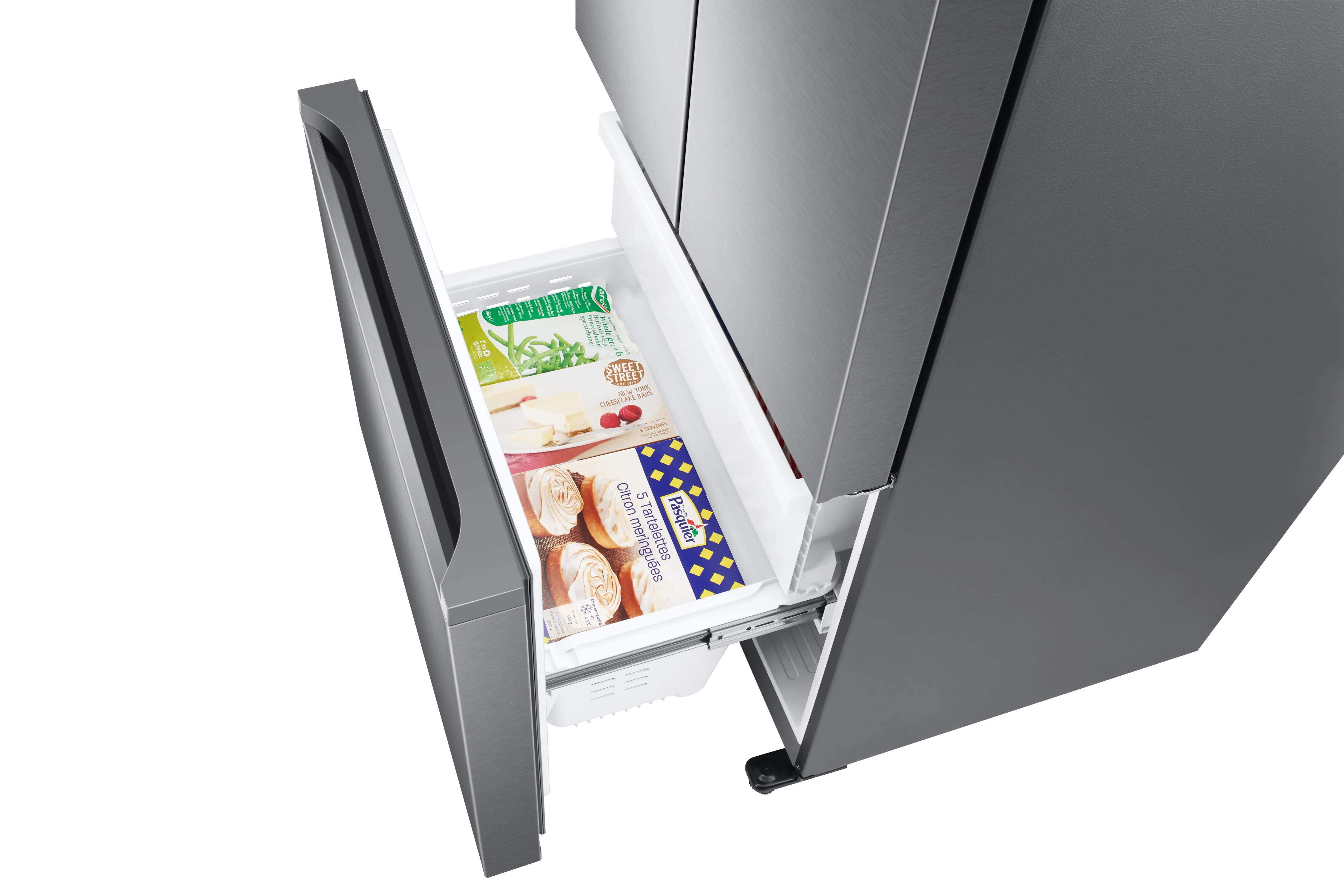 Samsung Stainless Steel 33" Counter Depth French Door Refrigerator (17.5 Cu.Ft) - RF18A5101SR/AA