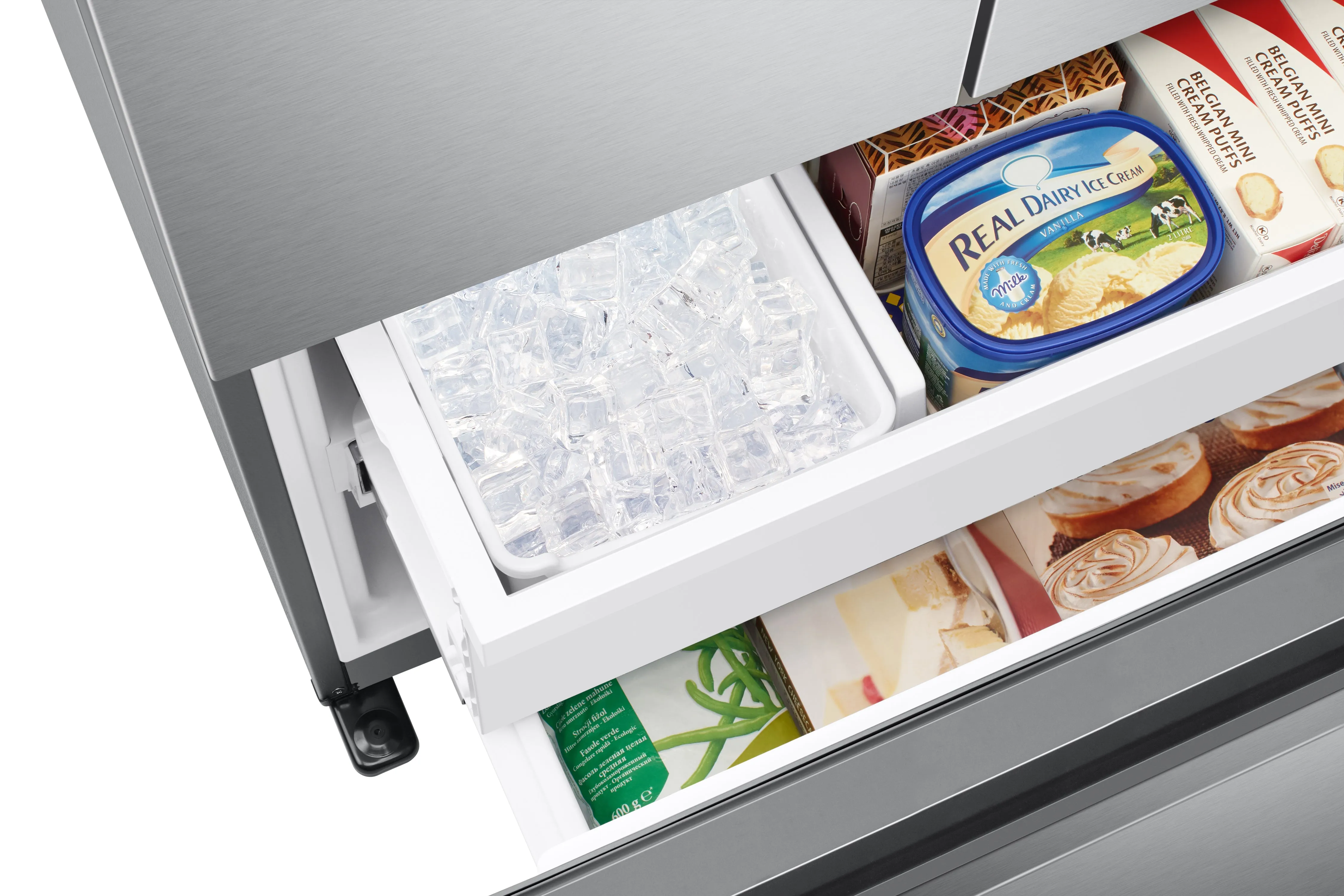 Samsung Stainless Steel 33" Counter Depth French Door Refrigerator (17.5 Cu.Ft) - RF18A5101SR/AA