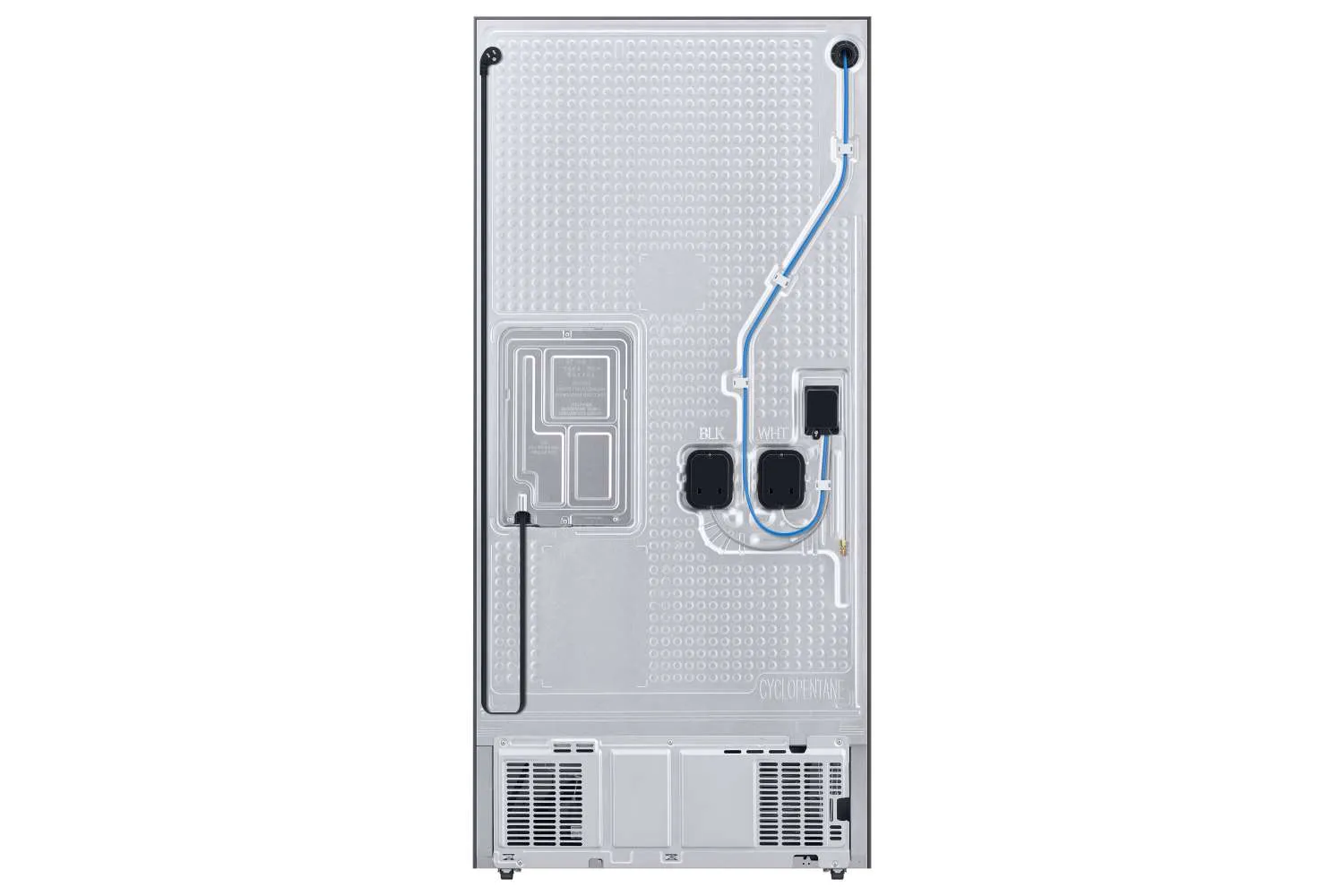 Samsung Stainless Steel 33" Wide French Door Refrigerator with Internal Ice & Water (24.5cu.ft) - RF25C5551SR/AA