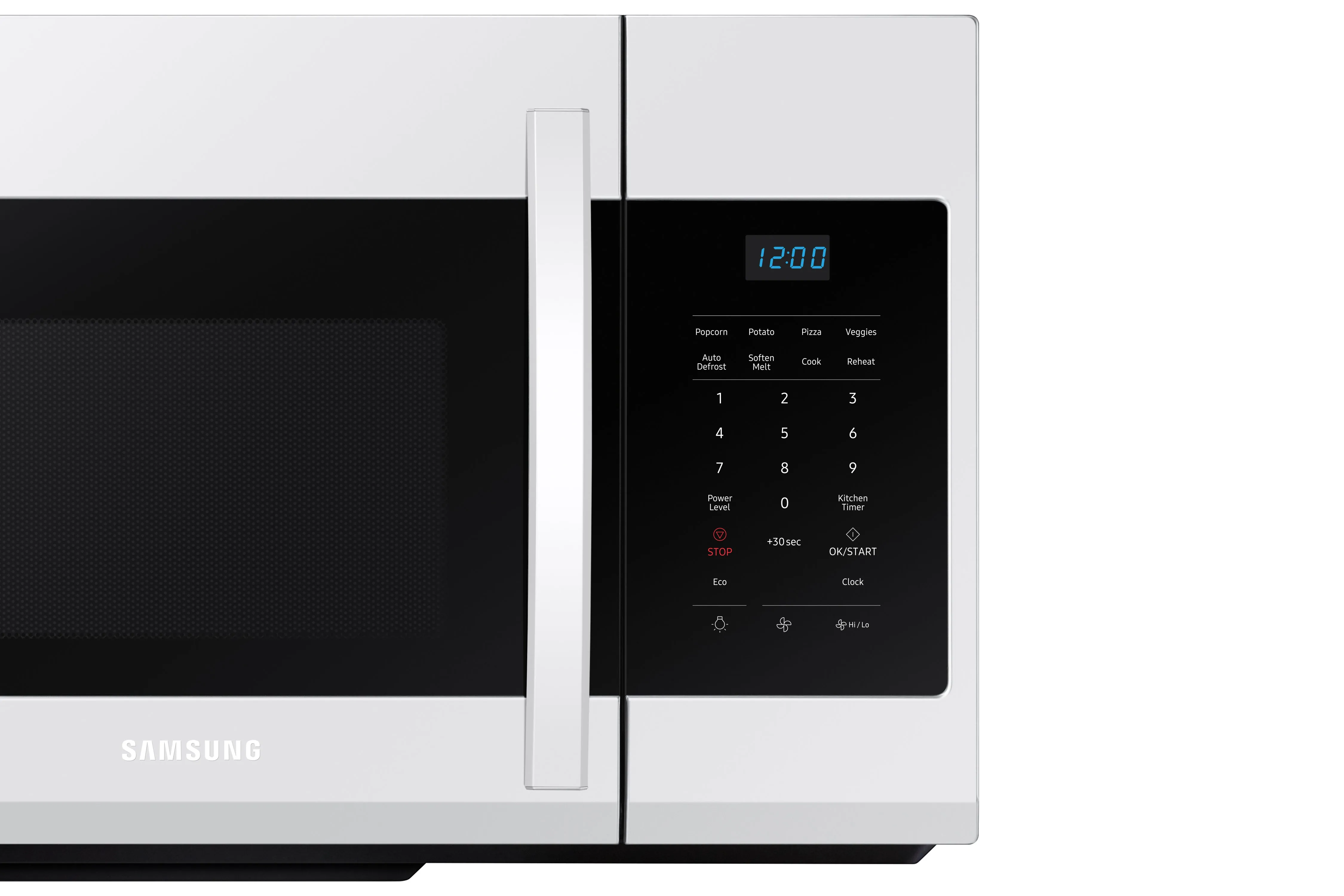 Samsung White Over-the-Range Microwave (1.7 Cu.Ft) ME17R7021EW