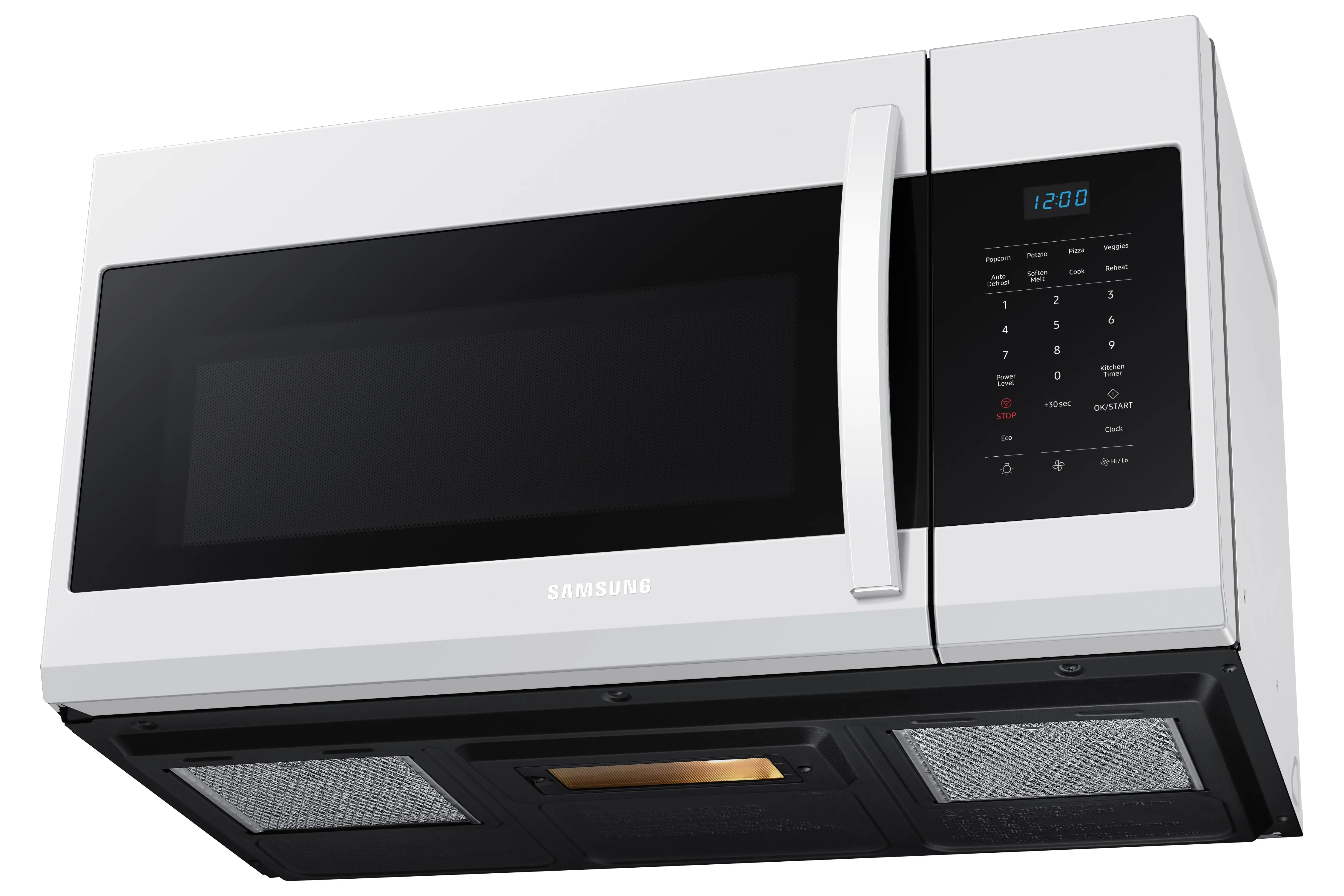 Samsung White Over-the-Range Microwave (1.7 Cu.Ft) ME17R7021EW