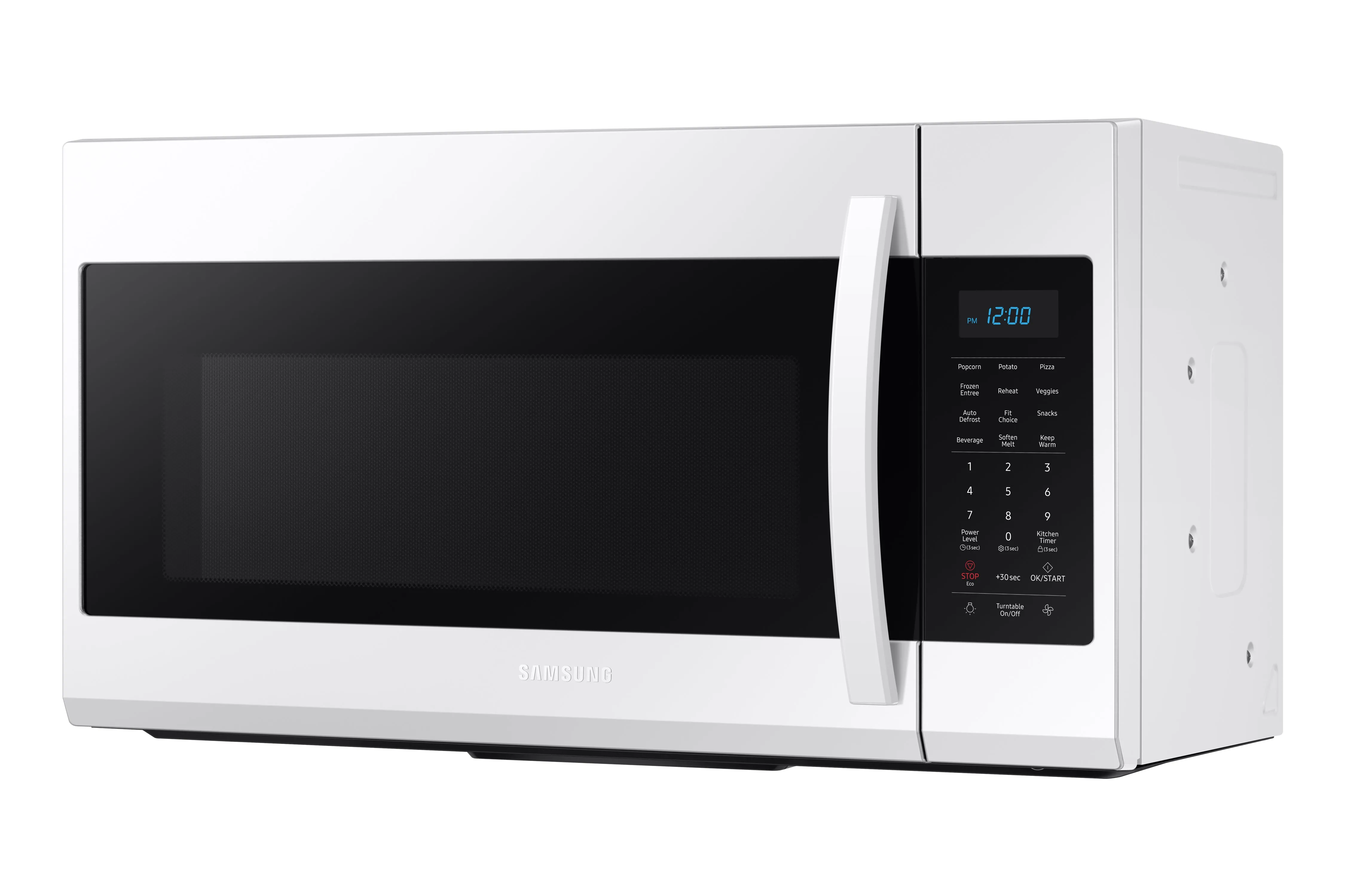 Samsung White Over-the-Range Microwave (1.9 Cu. Ft.) - ME19R7041FW