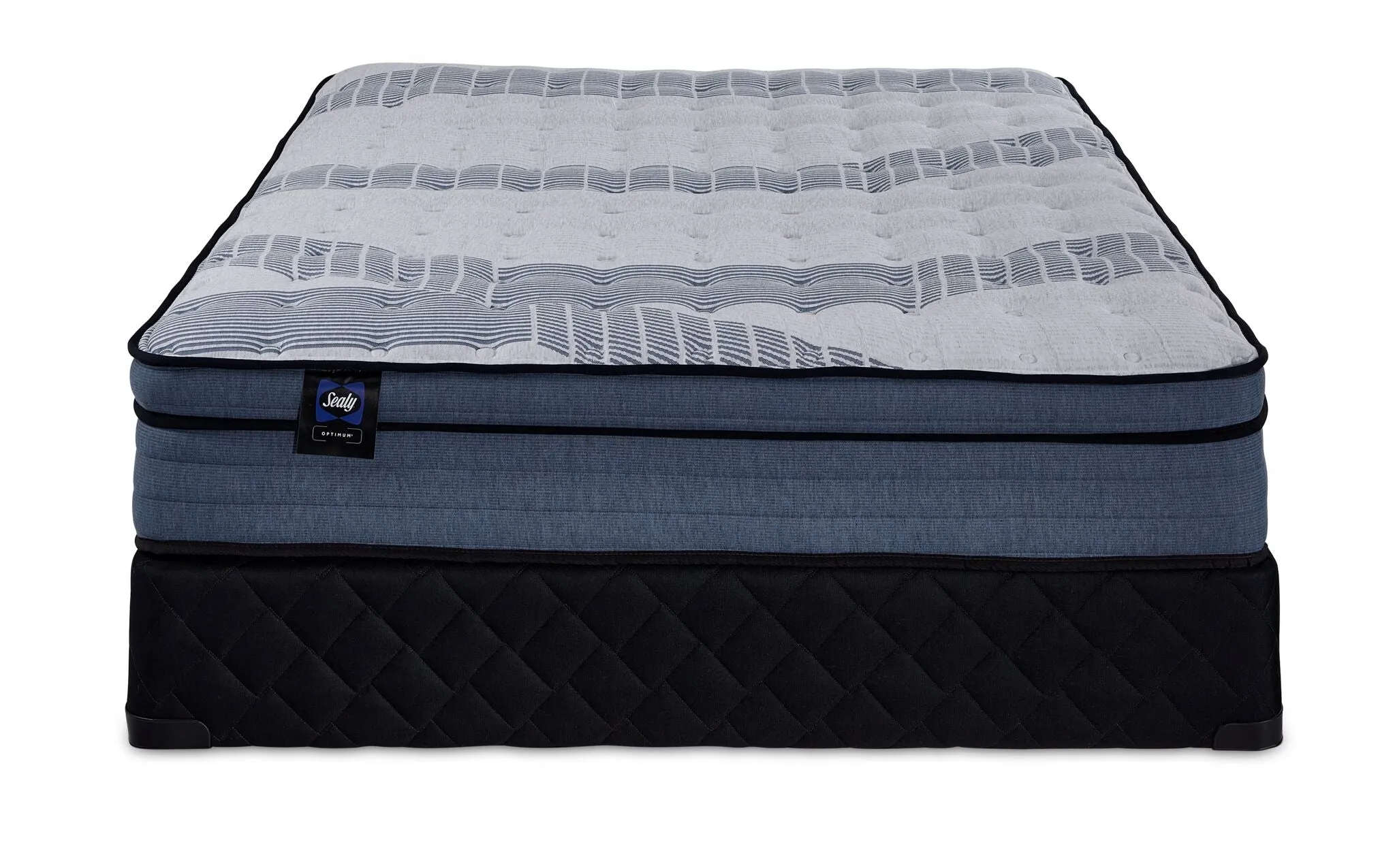 Sealy® Essentials Remy Firm Eurotop King Mattress and Split Boxspring Set