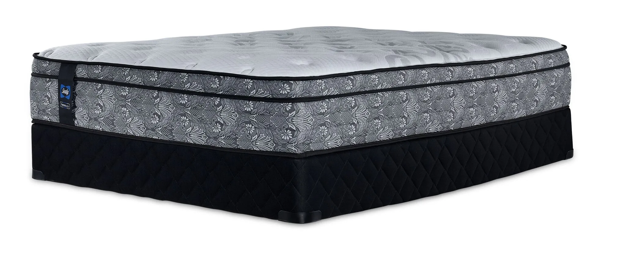 Sealy Posturepedic® Correct Comfort II Medium Eurotop King Mattress and Split Boxspring Set