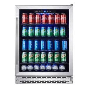 TCL Stainless Steel 161-Can Beverage Chiller - B521F