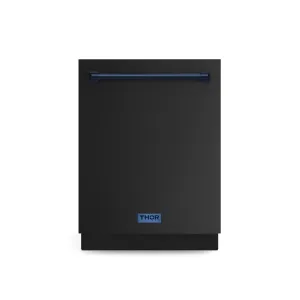 Thor Kitchen Black Stainless Steel Dishwasher (Gordon Ramsay Series) - DW24X8BA00-BLU