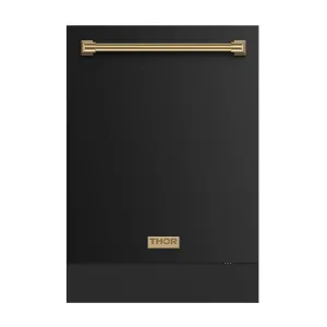 Thor Kitchen Black Stainless Steel Dishwasher (Gordon Ramsay Series) - DW24X8BA00-BRZ