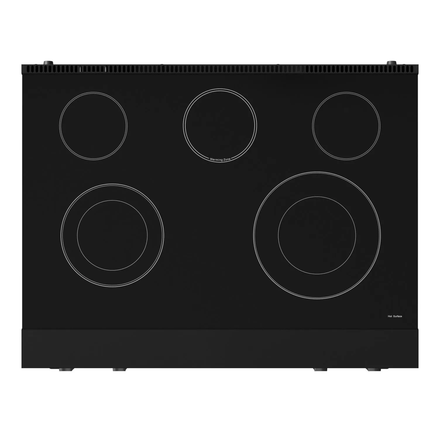 Thor Kitchen Black Stainless Steel Freestanding Professional Electric Range|Gordon Ramsay Series (6 cu.ft) - RSE36B