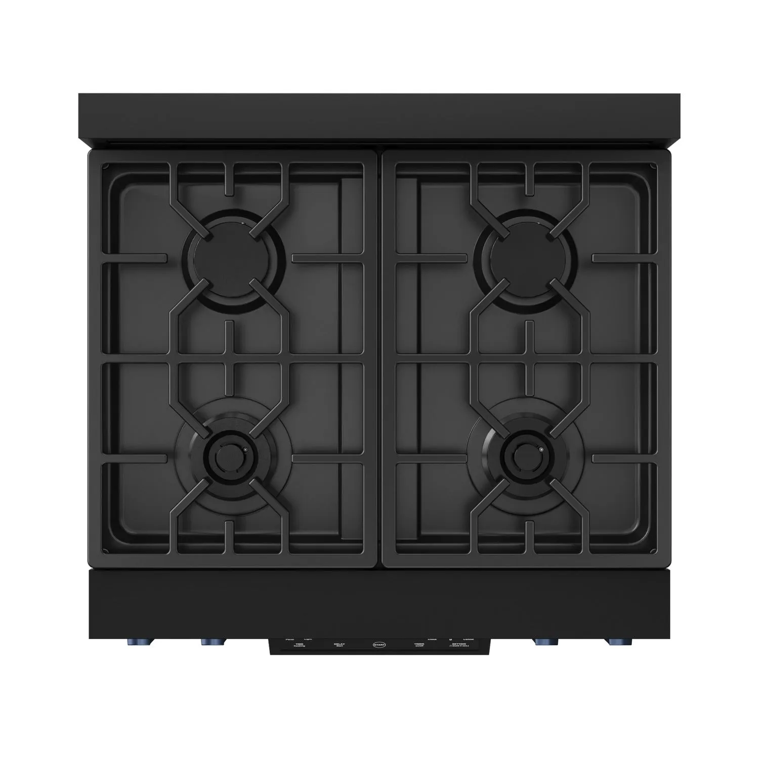 Thor Kitchen Black Stainless Steel Freestanding Professional Gas Range|Gordon Ramsay Series (4.55 cu.ft.) - RSG30B-BLU