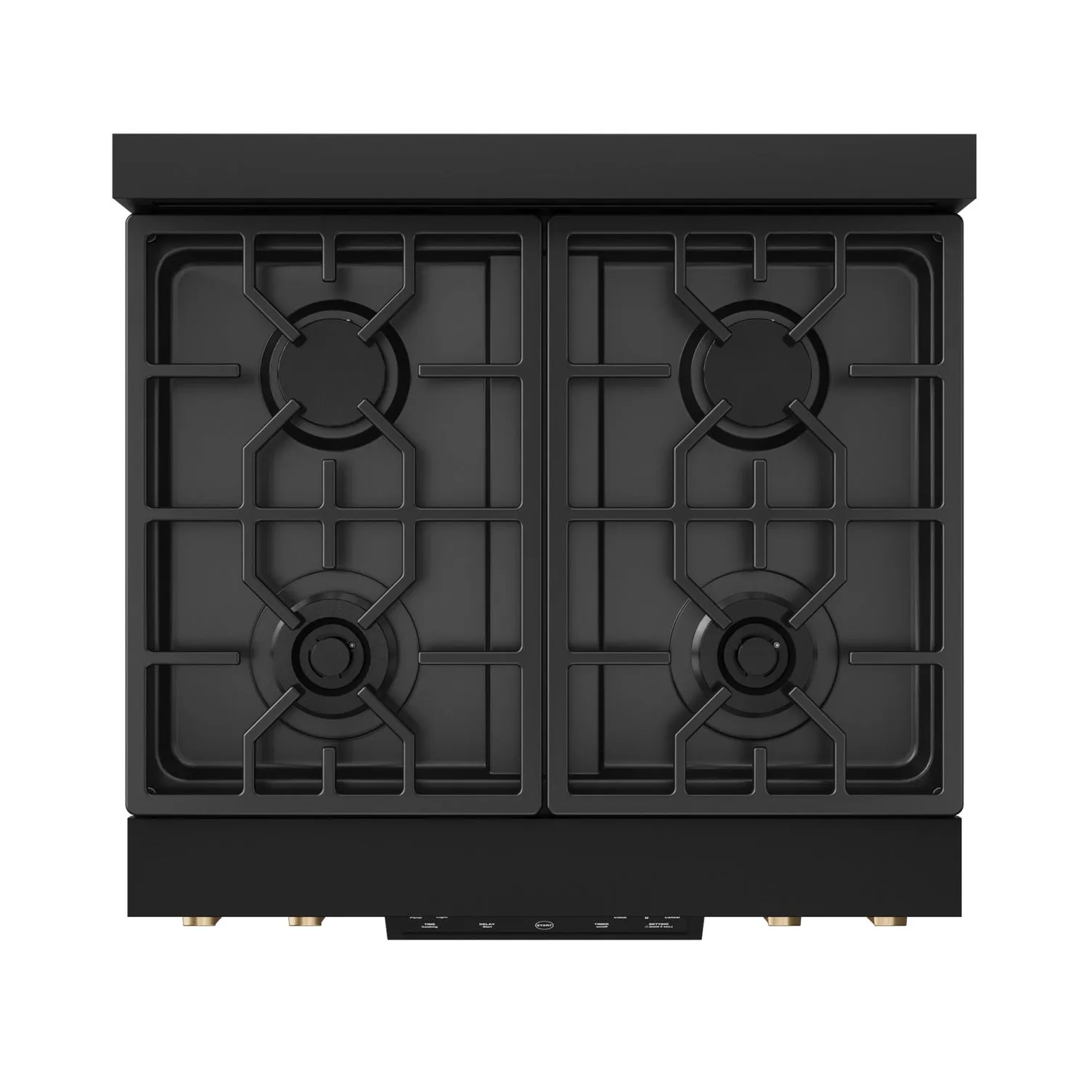 Thor Kitchen Black Stainless Steel Freestanding Professional Gas Range|Gordon Ramsay Series (4.55 cu.ft.) - RSG30B-BRZ