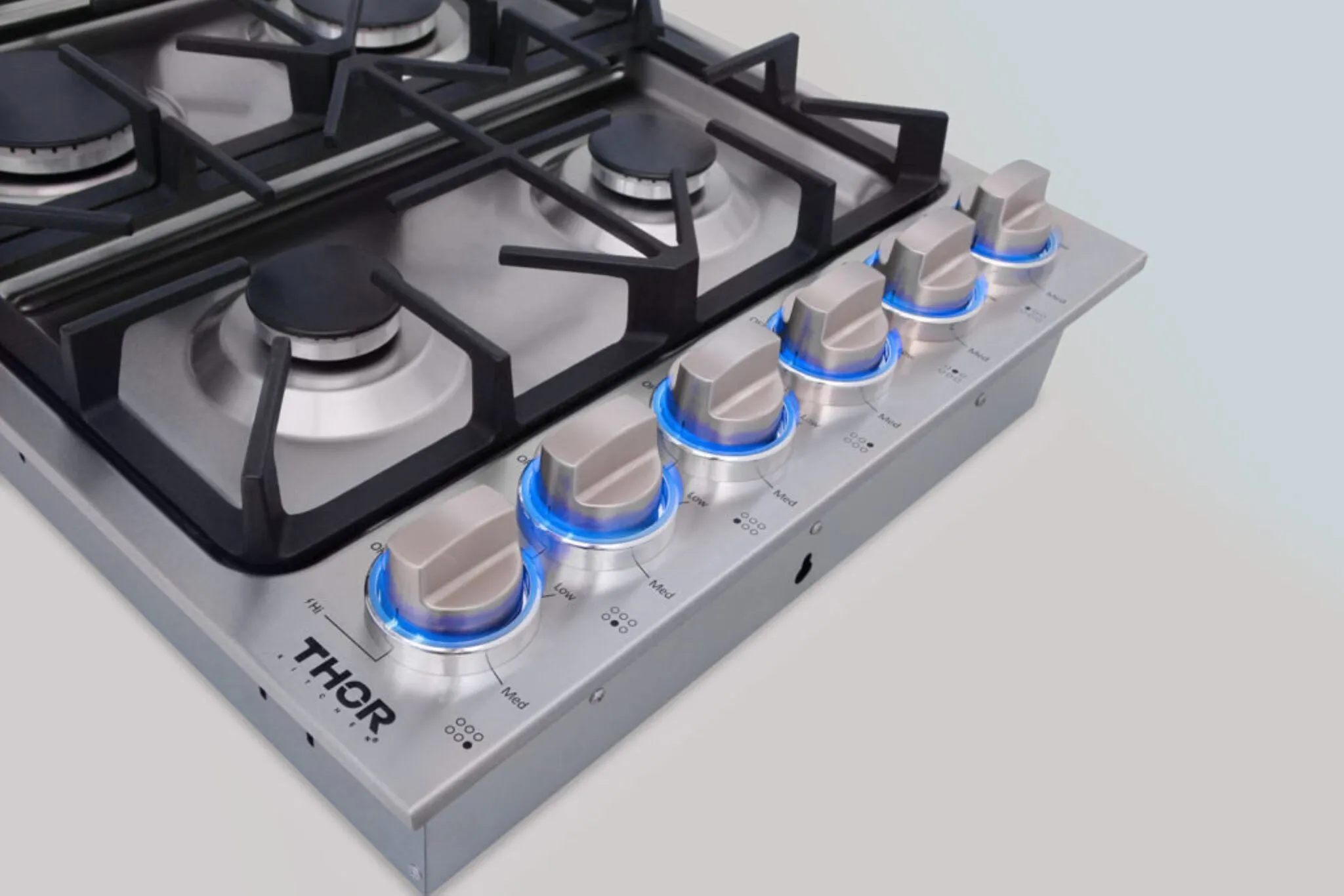 Thor Kitchen Stainless Steel 36" Drop-In Gas Cooktop - TGC3601