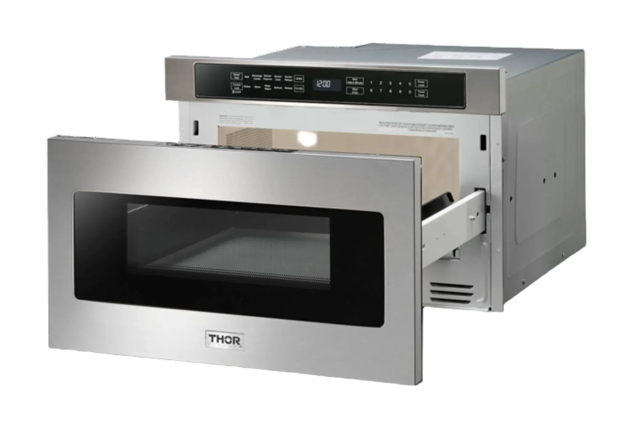 Thor Kitchen Stainless Steel Built-In Microwave Drawer (1.2 cu.ft.) - TMD2401