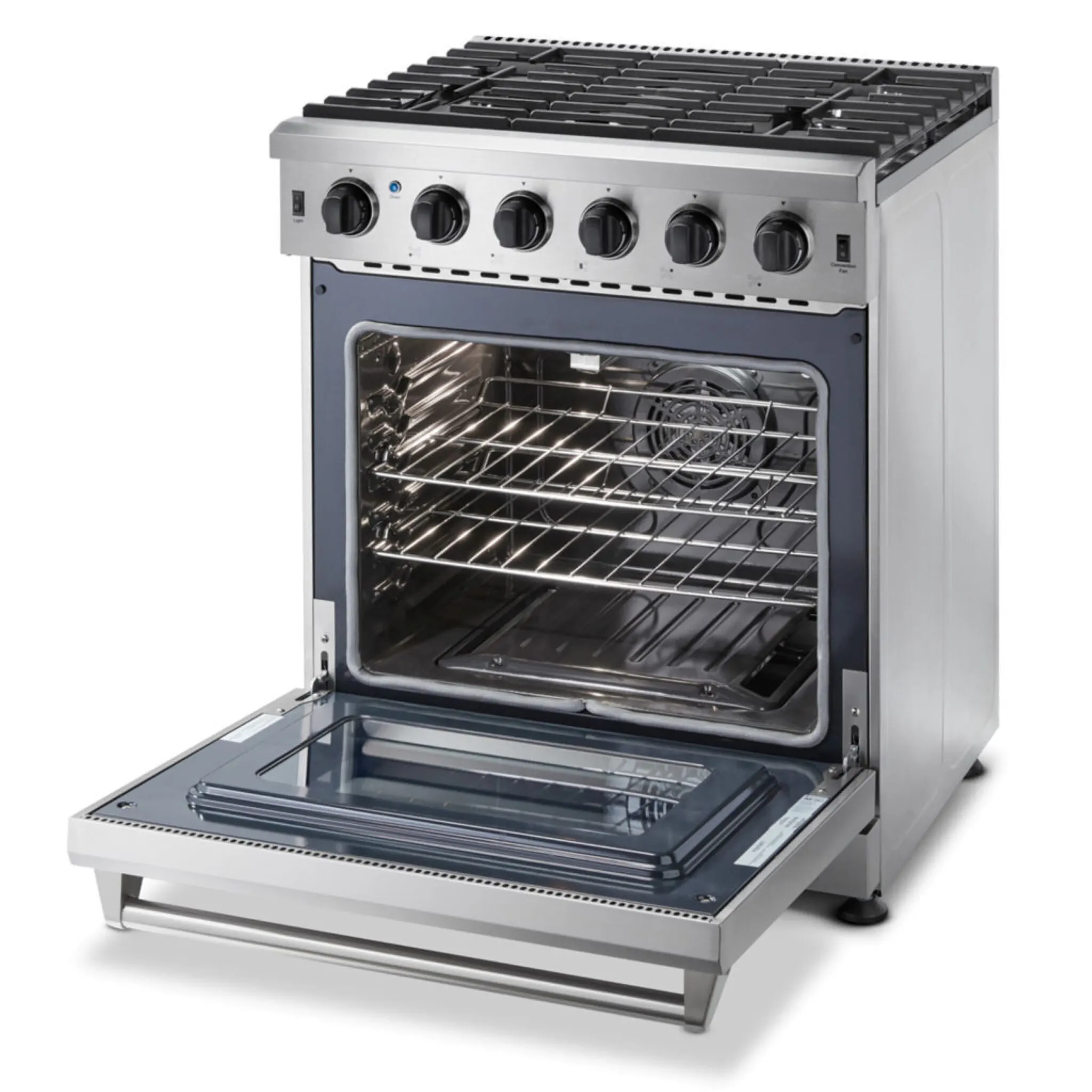 Thor Kitchen Stainless Steel Freestanding Gas Range (4.55 cu.ft.) - LRG3001U