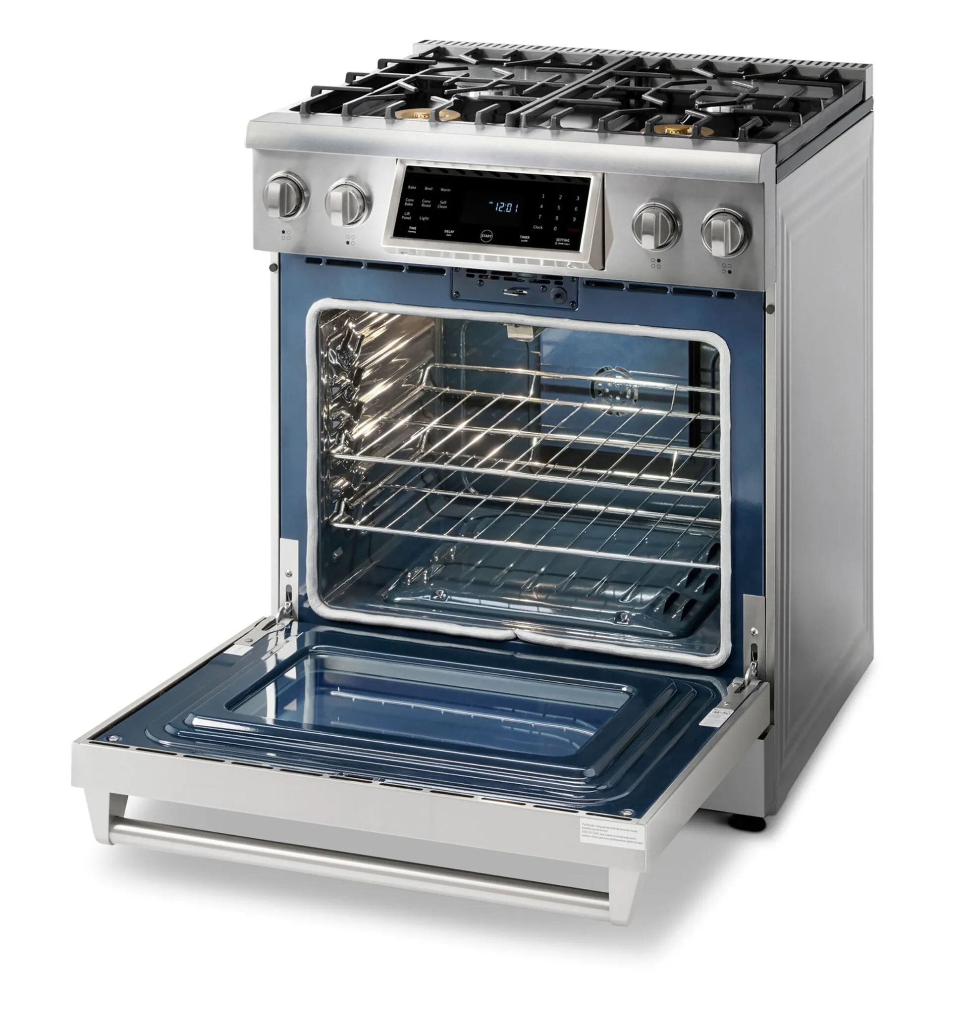 Thor Kitchen Stainless Steel Freestanding Gas Range (4.55 cu.ft.) - TRG3001U