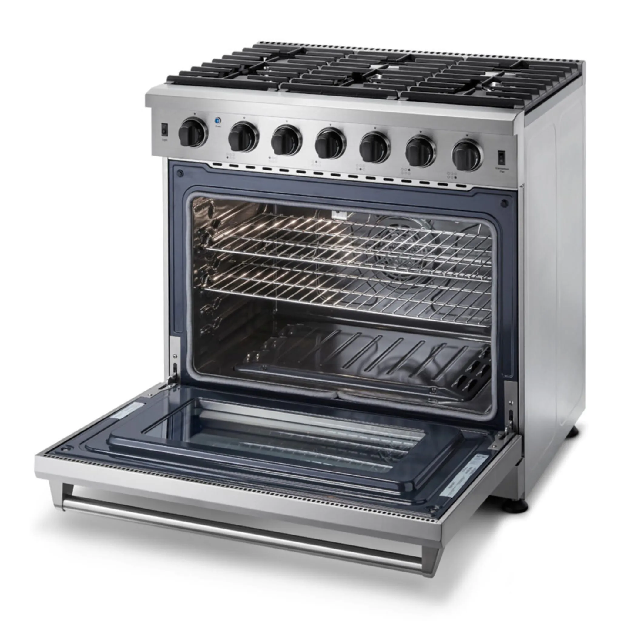 Thor Kitchen Stainless Steel Freestanding Gas Range (6.0 cu.ft.) - LRG3601U