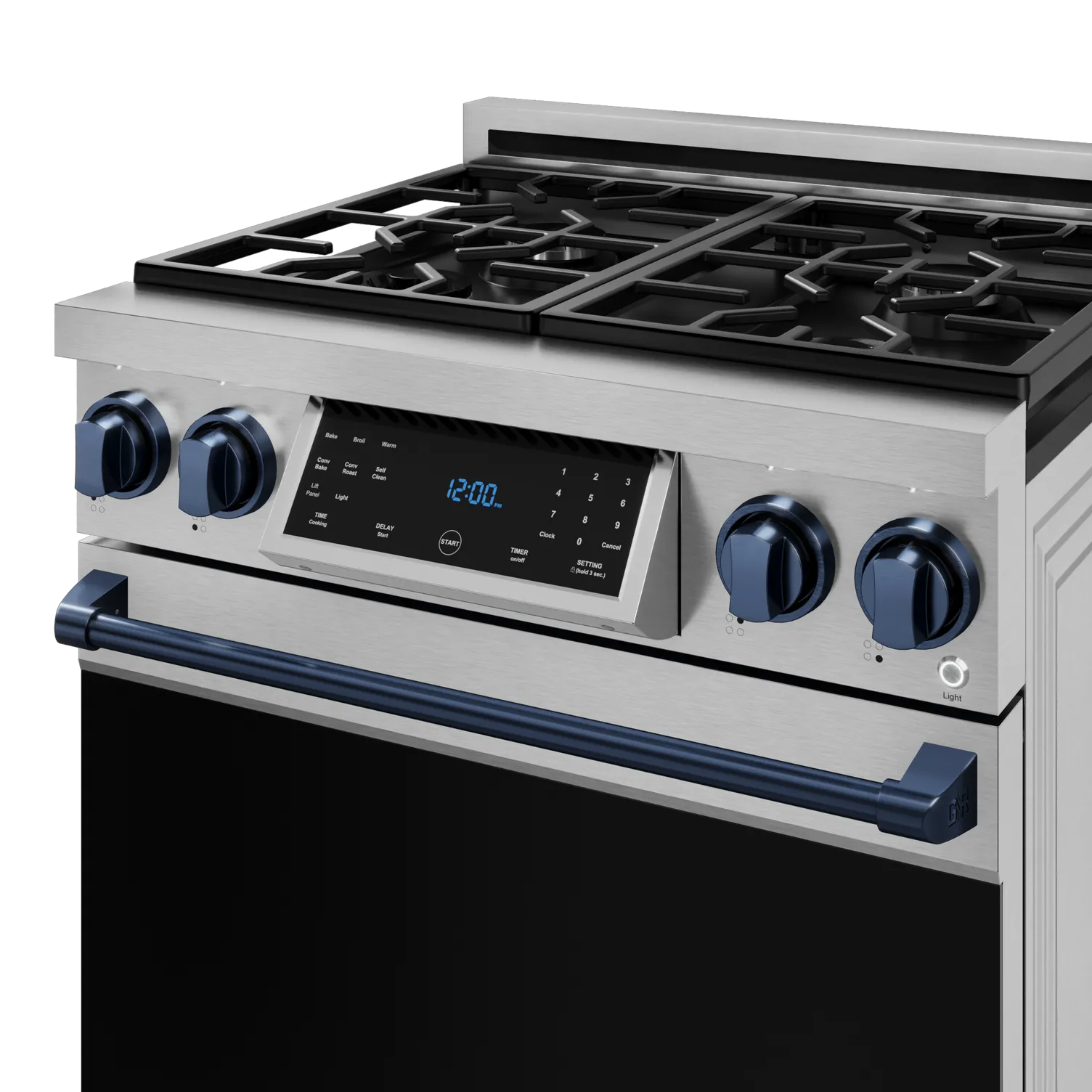 Thor Kitchen Stainless Steel Freestanding Professional Gas Range|Gordon Ramsay Series (4.55 cu.ft.) - RSG30-BLU