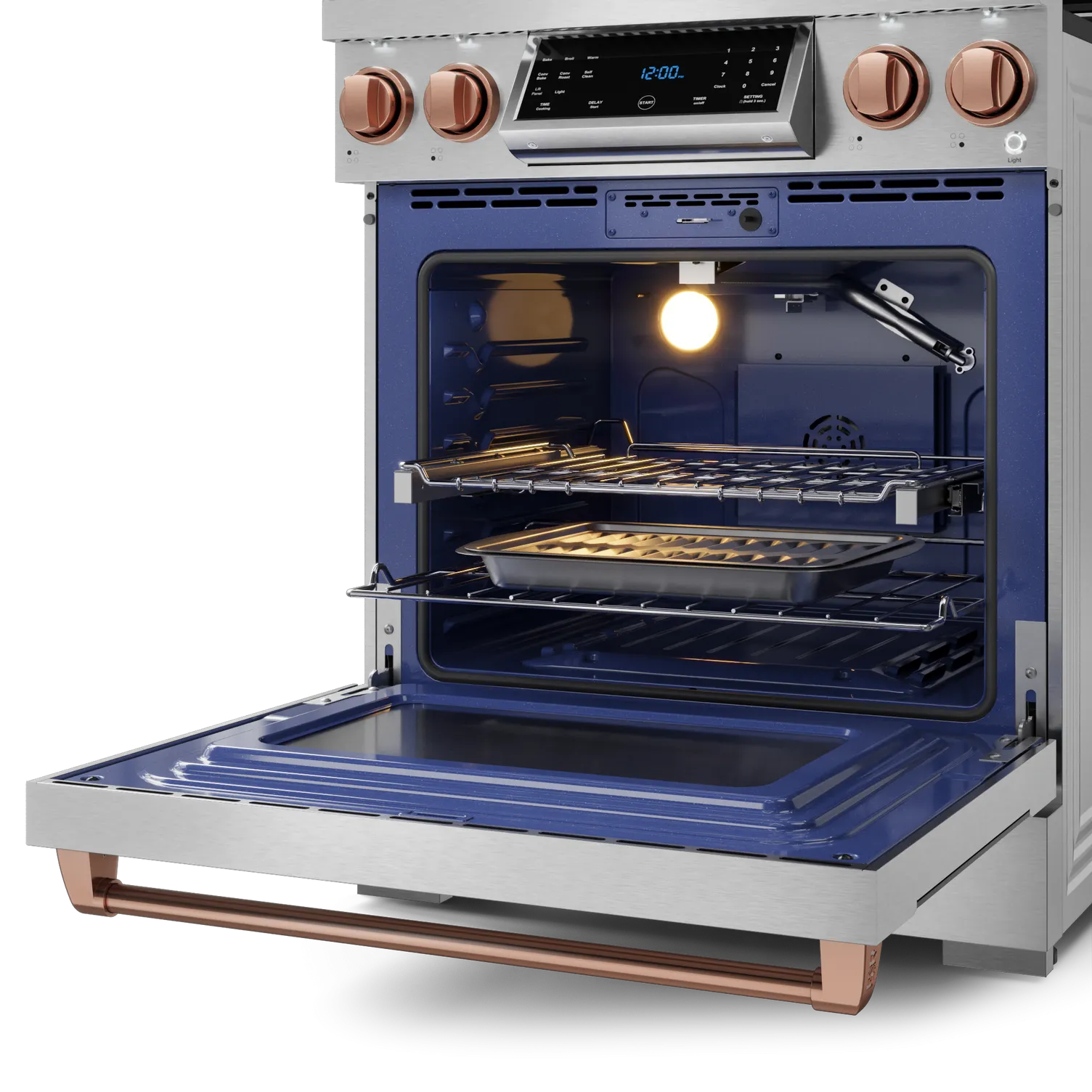 Thor Kitchen Stainless Steel Freestanding Professional Gas Range|Gordon Ramsay Series (4.55 cu.ft.) - RSG30-RSG