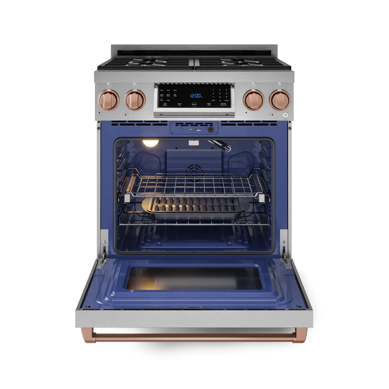 Thor Kitchen Stainless Steel Freestanding Professional Gas Range|Gordon Ramsay Series (4.55 cu.ft.) - RSG30-RSG