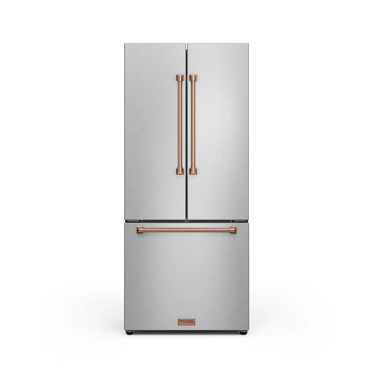 Thor Kitchen Stainless Steel French Door Counter Depth Refrigerator with Ice Maker| Gordon Ramsay Collection (17.5 cu.ft.) - RF3017FFD99-RSG