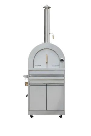 Thor Kitchen Stainless Steel Modular Wood Burning Outdoor Pizza Oven - MK07SS304