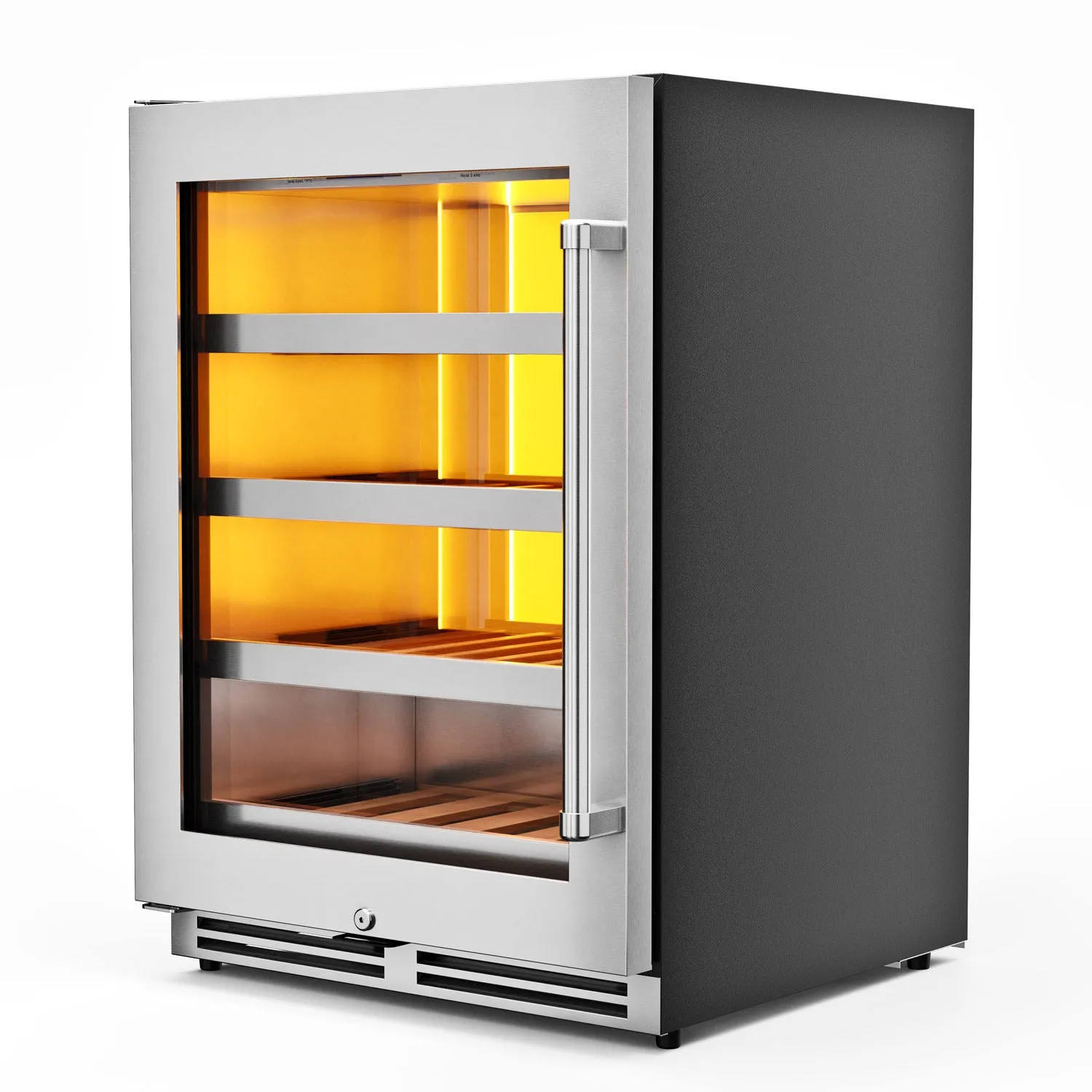 Thor Kitchen Stainless Steel Single Zone Wine Cooler (5.3 cu.ft) - TWC24UL