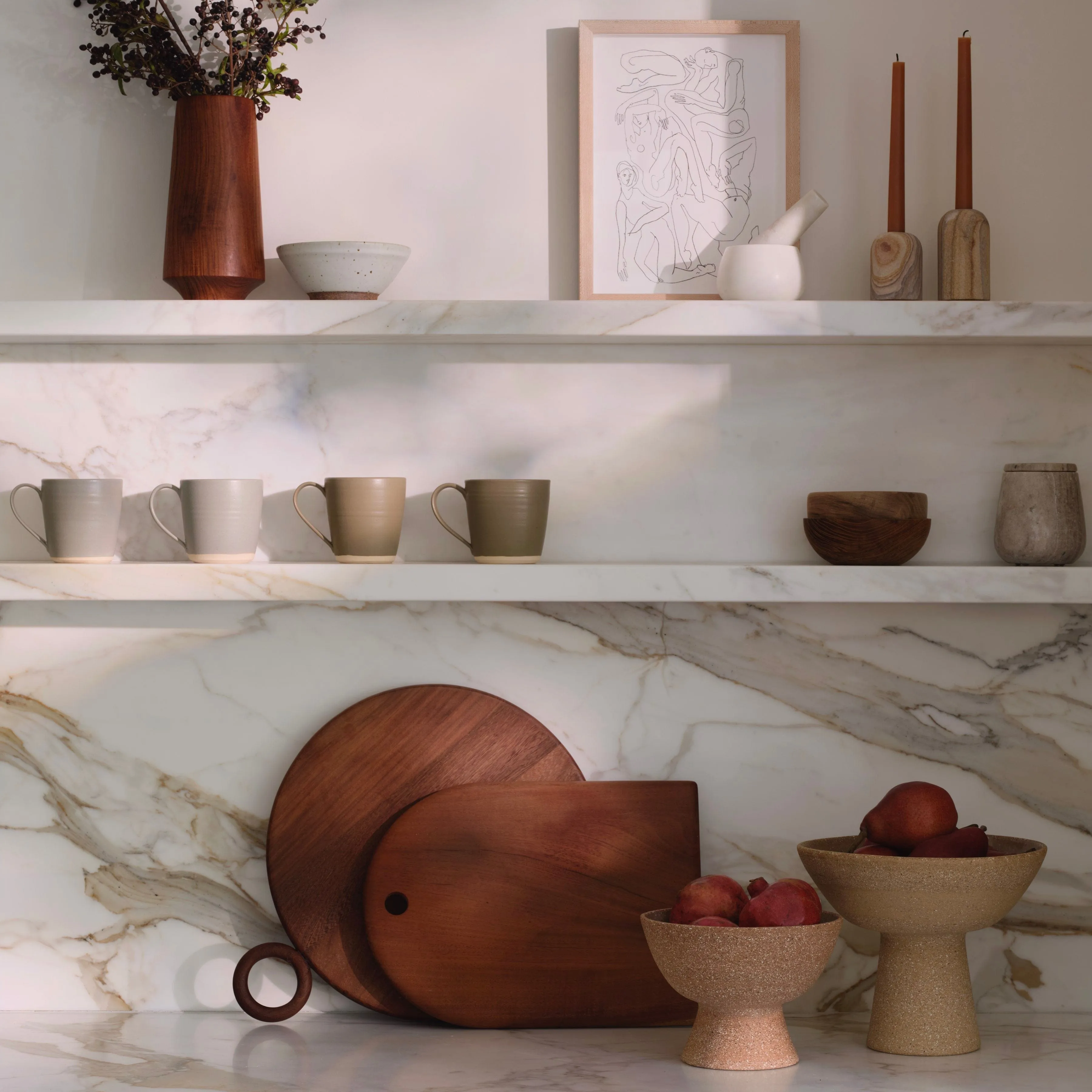 Tikal Wood Serving Board - With Handle The Citizenry