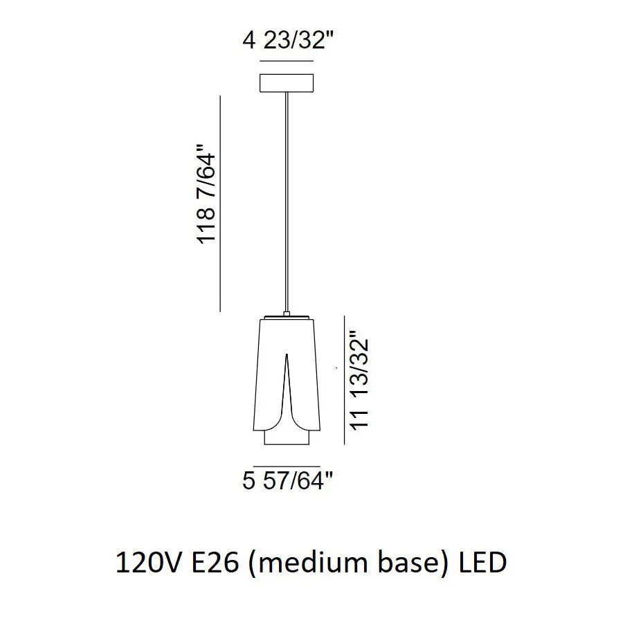 Tulipa Suspension Light