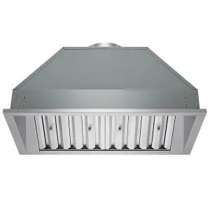 VICTORY Stainless Steel 36" 700 CFM Range Hood Insert - Q2-36