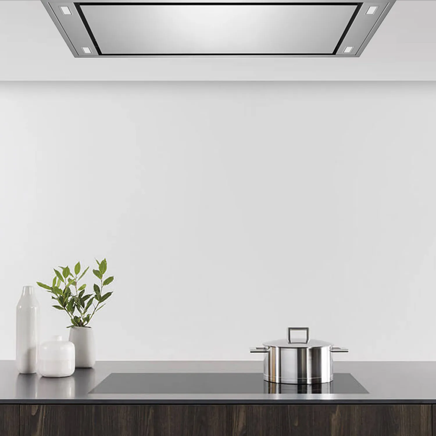 VICTORY Stainless Steel 900 CFM Flush Ceiling Range Hood - Horizon