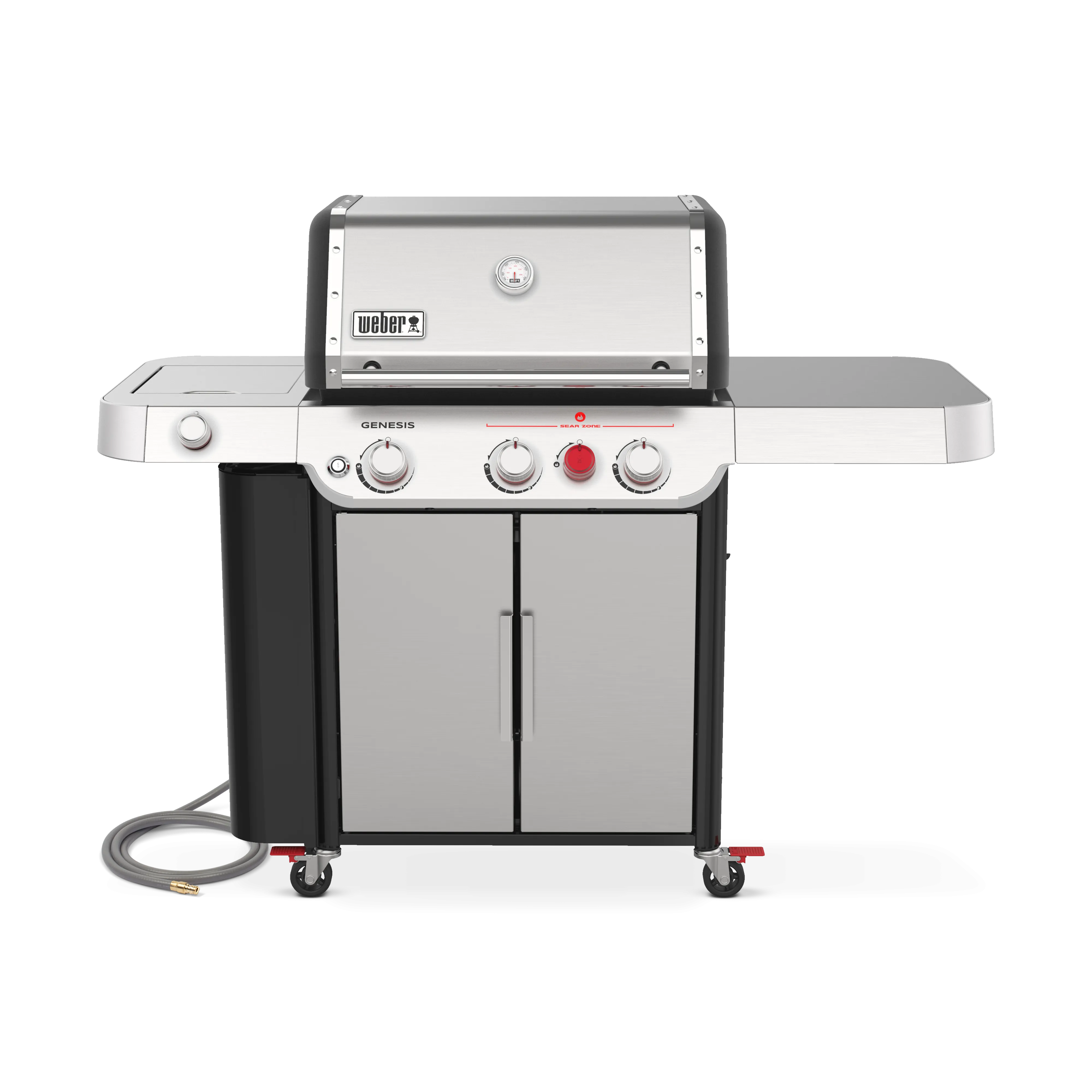 Weber Genesis Stainless Steel S-335 3-Burner 64,000 BTU Natural Gas BBQ - 37400001