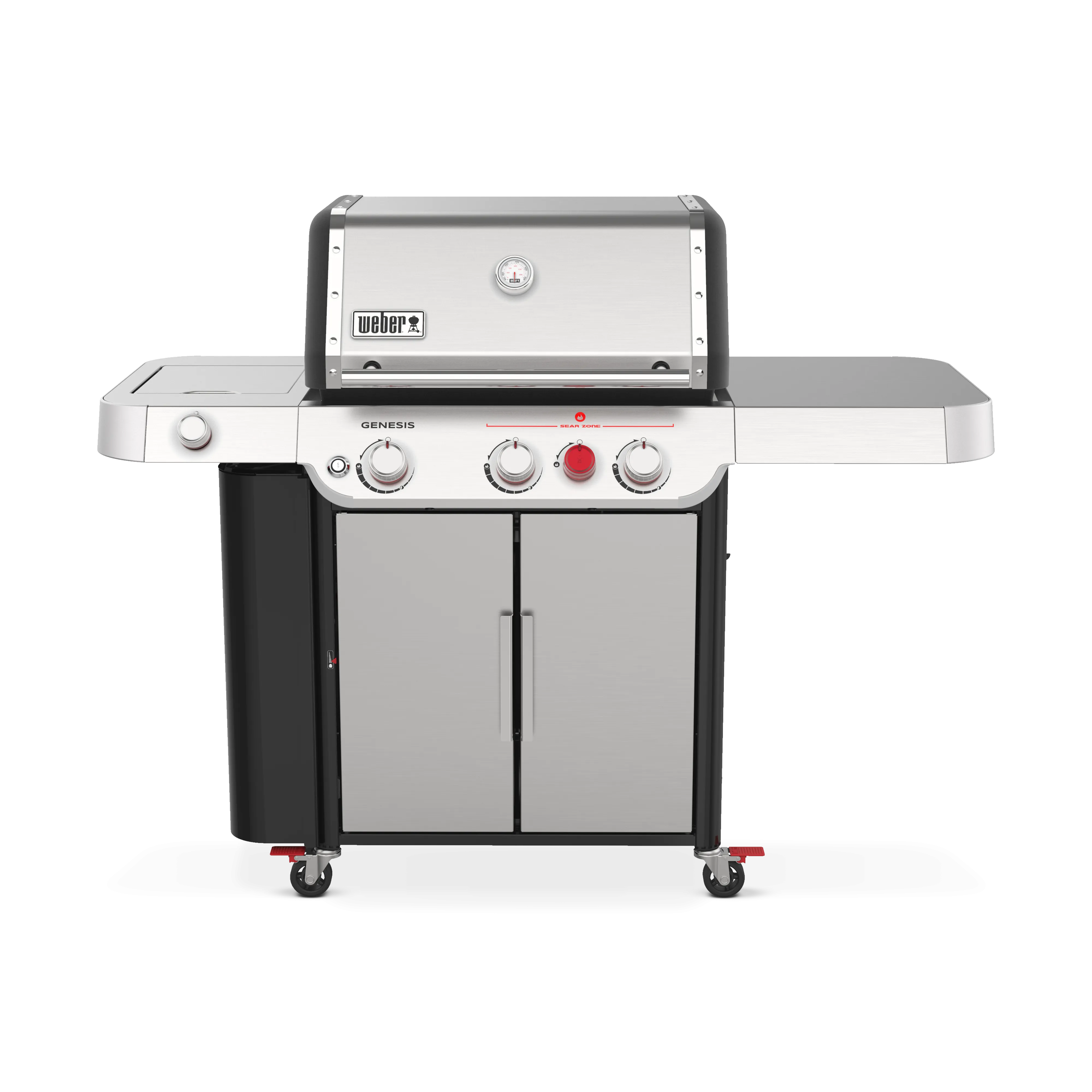Weber Genesis Stainless Steel S-335 3-Burner 64,000 BTU Propane BBQ - 35400001